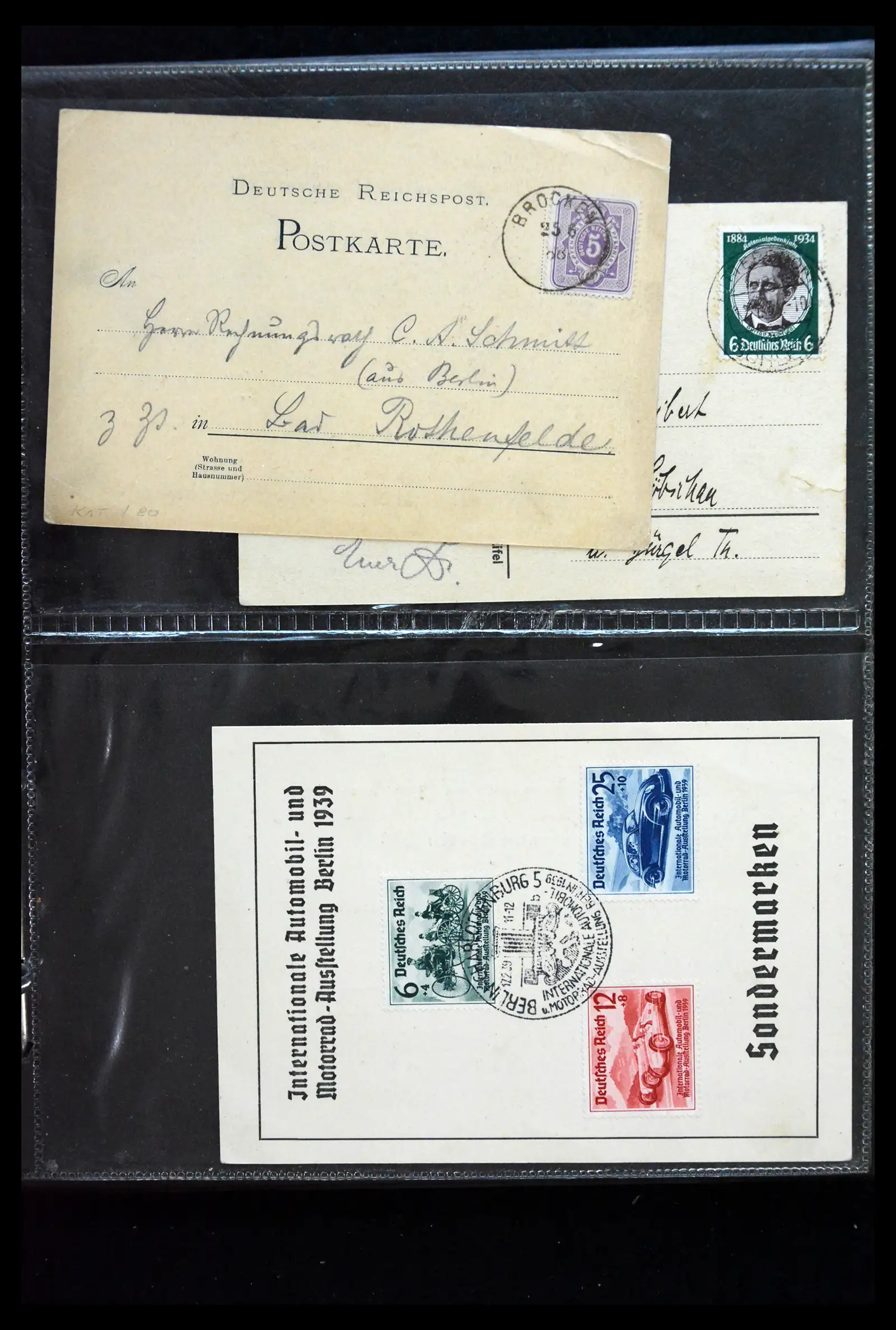 41226 0062 - Postzegelverzameling 41226 Duitse Reich brieven 1930-1945.