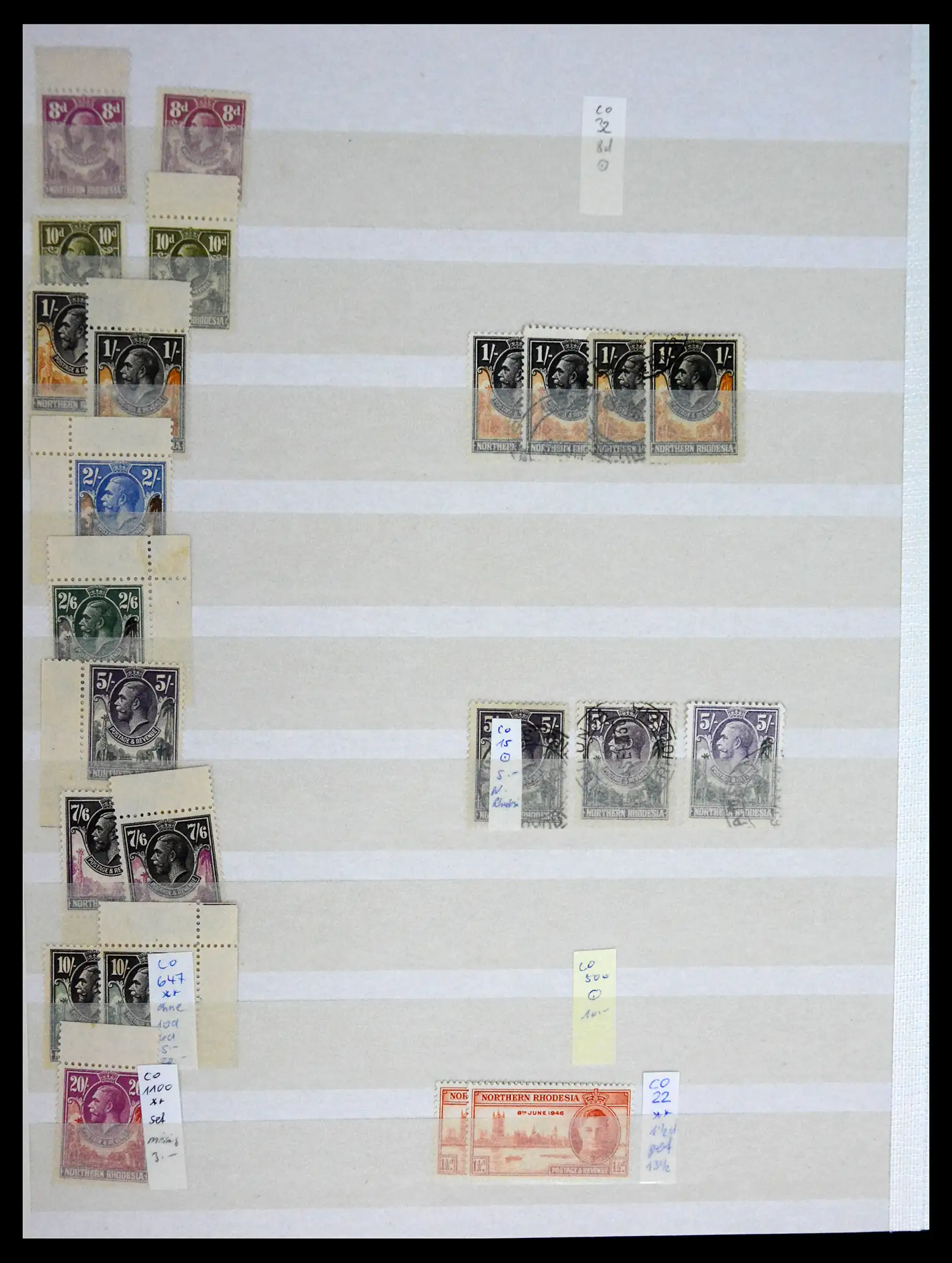 41245 0040 - Postzegelverzameling 41245 Rhodesië 1892-1978.