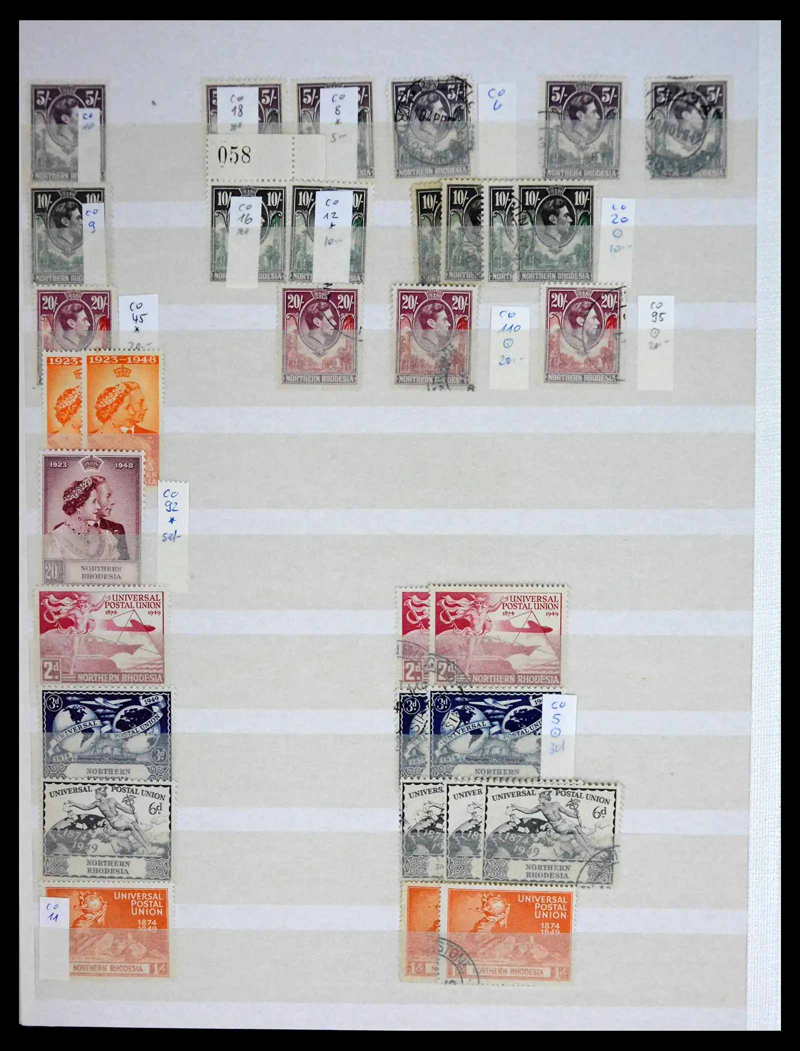 41245 0044 - Postzegelverzameling 41245 Rhodesië 1892-1978.