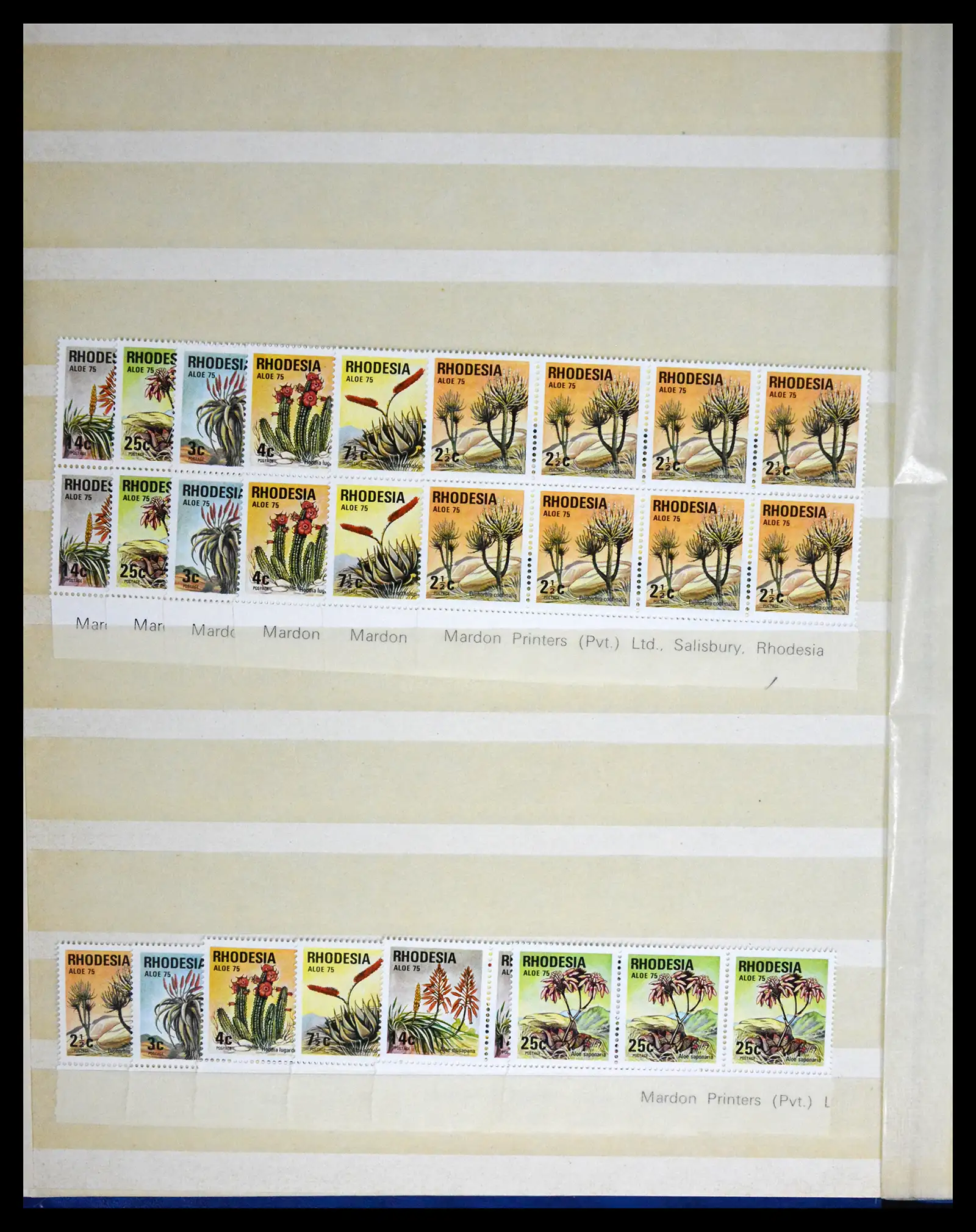 41245 0056 - Postzegelverzameling 41245 Rhodesië 1892-1978.
