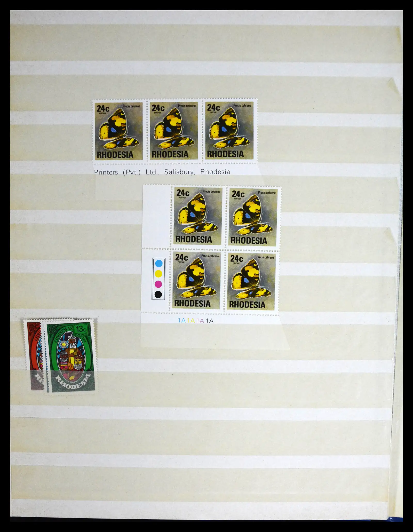 41245 0068 - Postzegelverzameling 41245 Rhodesië 1892-1978.