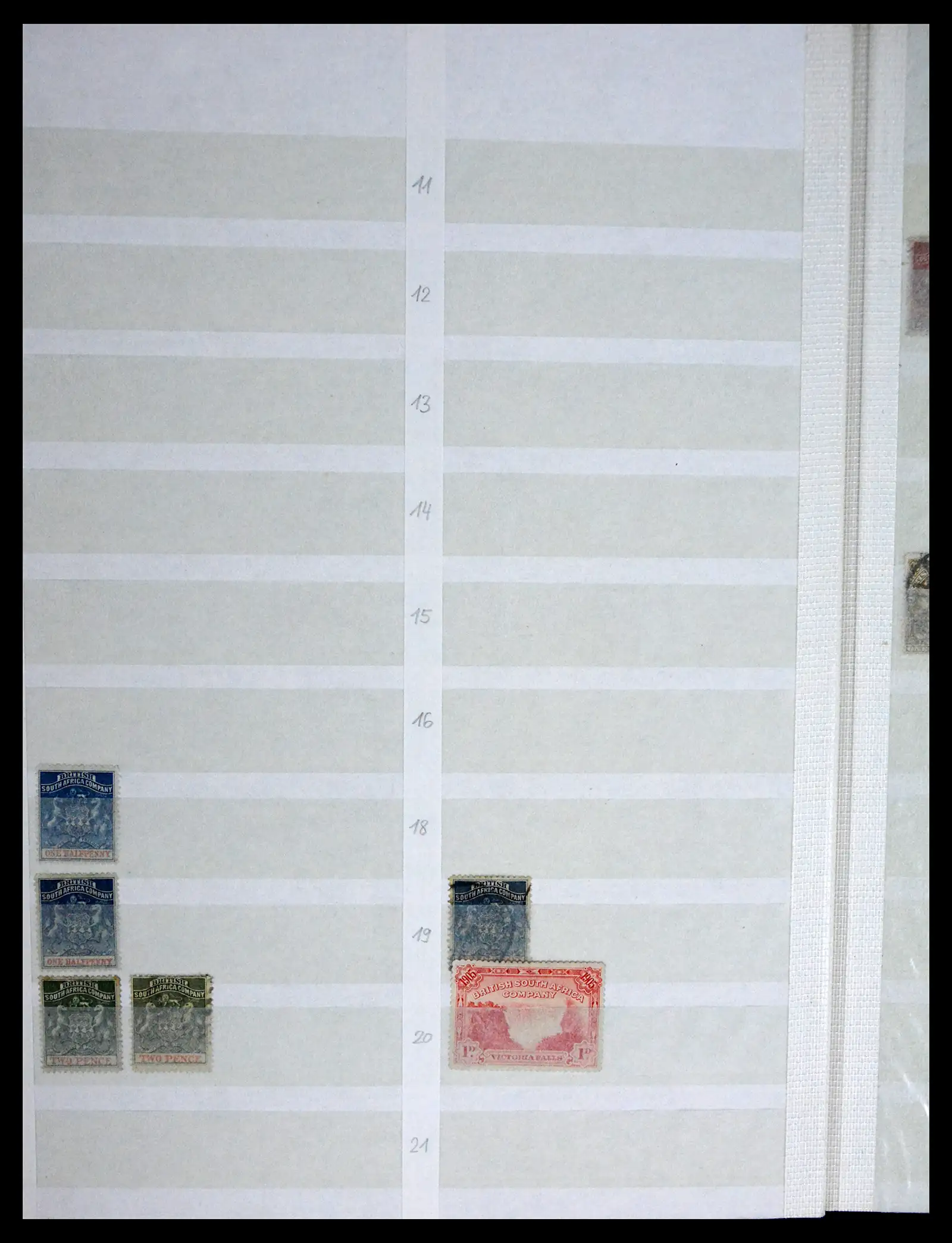 41245 0070 - Postzegelverzameling 41245 Rhodesië 1892-1978.