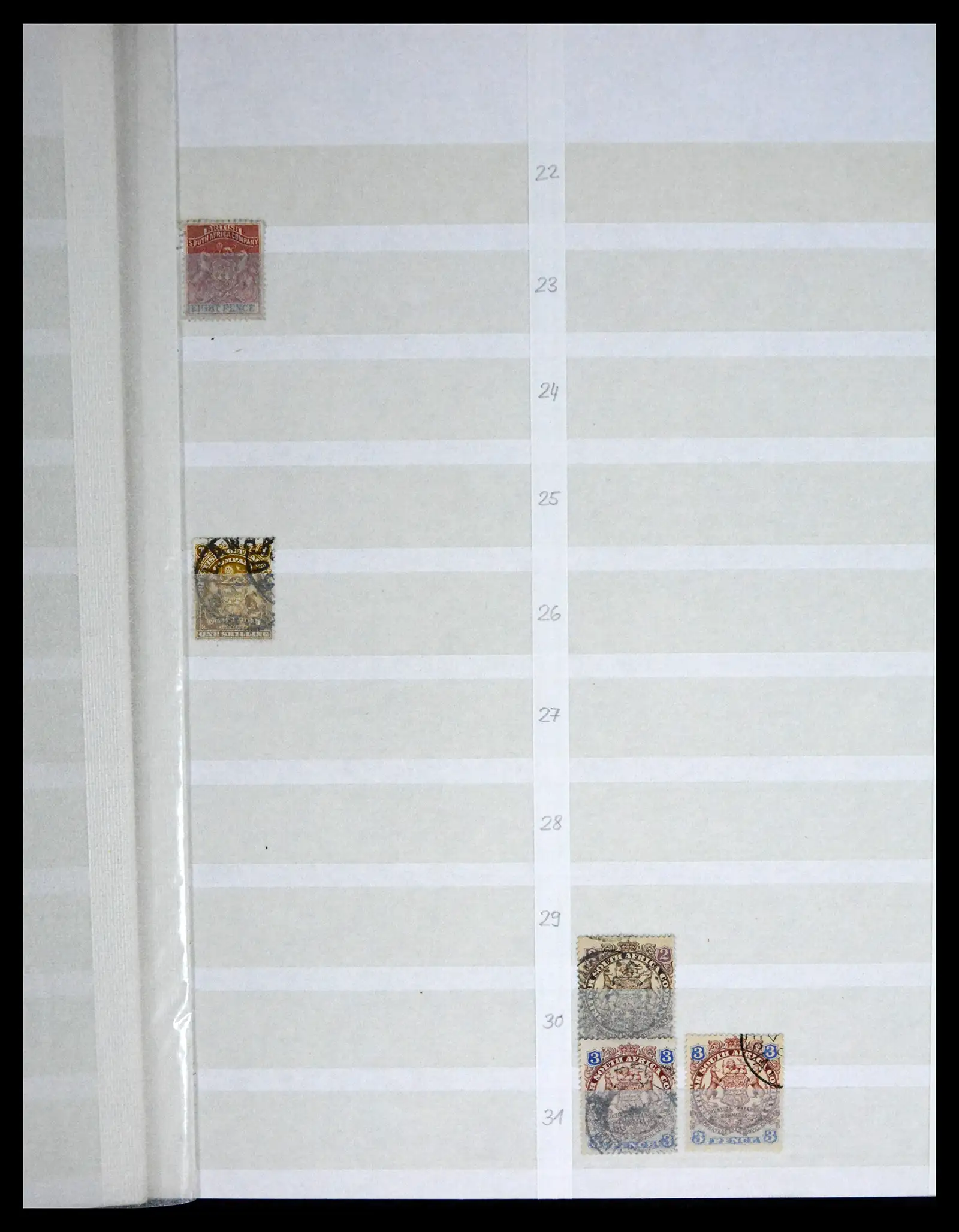 41245 0071 - Postzegelverzameling 41245 Rhodesië 1892-1978.