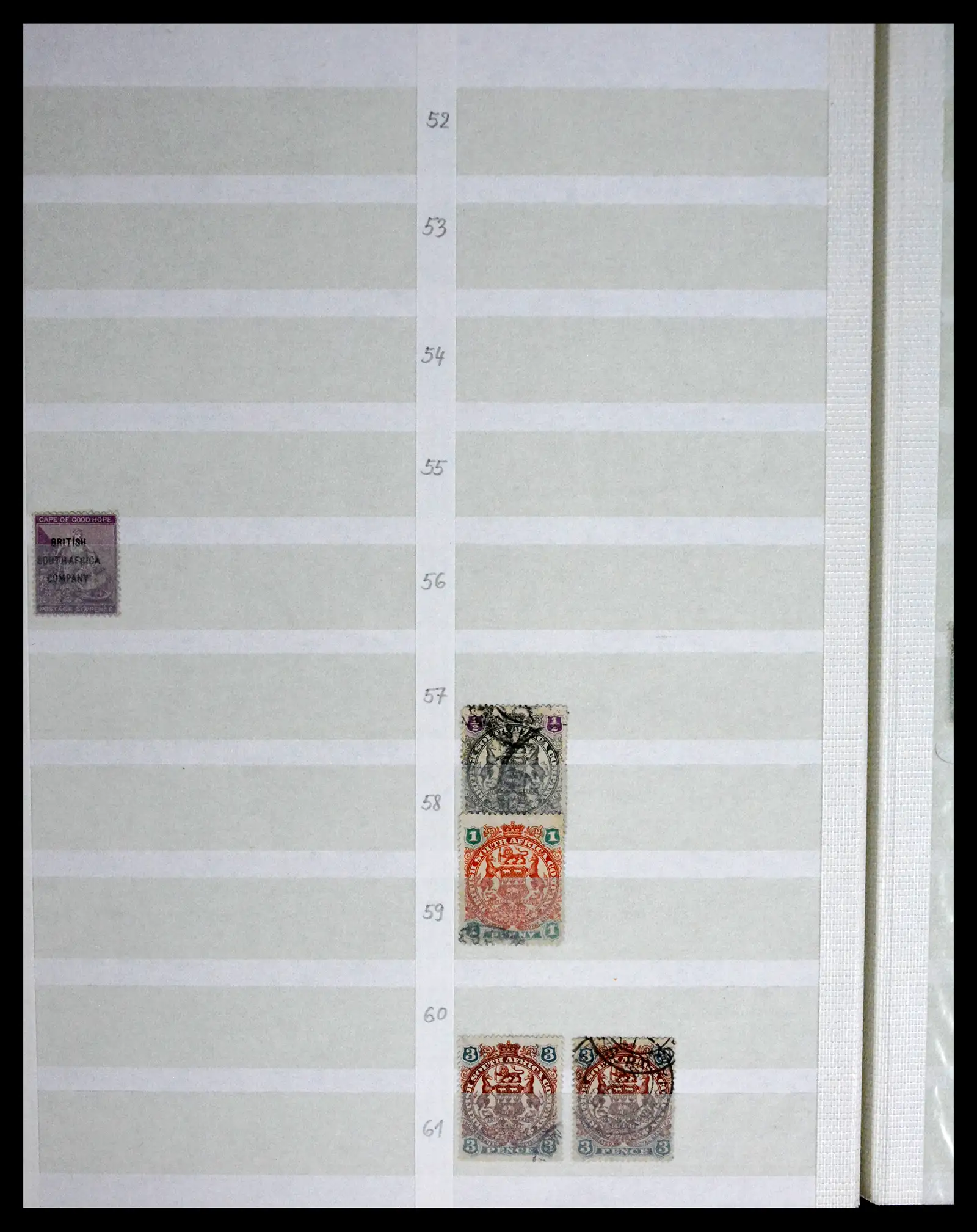 41245 0074 - Postzegelverzameling 41245 Rhodesië 1892-1978.