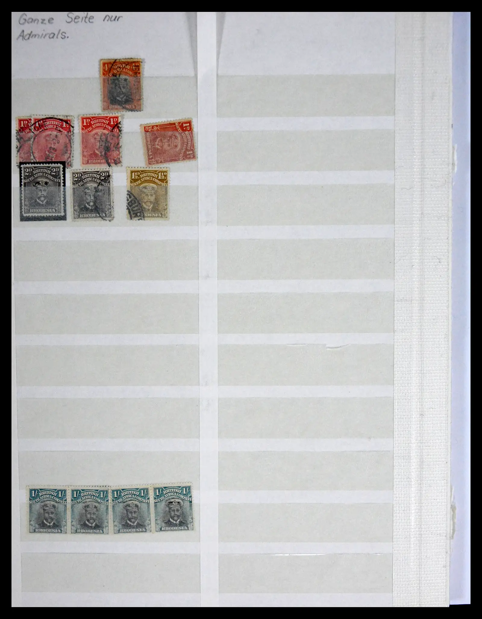 41245 0079 - Postzegelverzameling 41245 Rhodesië 1892-1978.