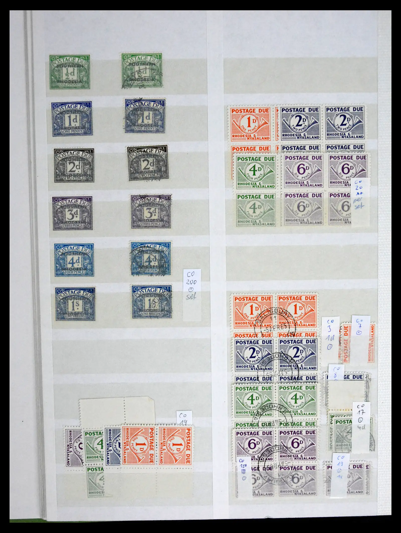 41245 0085 - Postzegelverzameling 41245 Rhodesië 1892-1978.