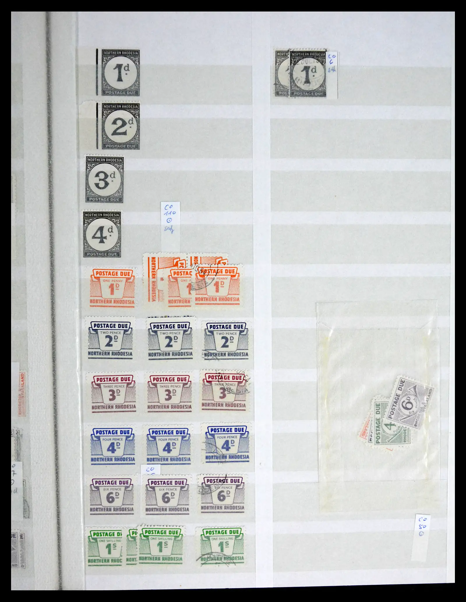 41245 0086 - Postzegelverzameling 41245 Rhodesië 1892-1978.