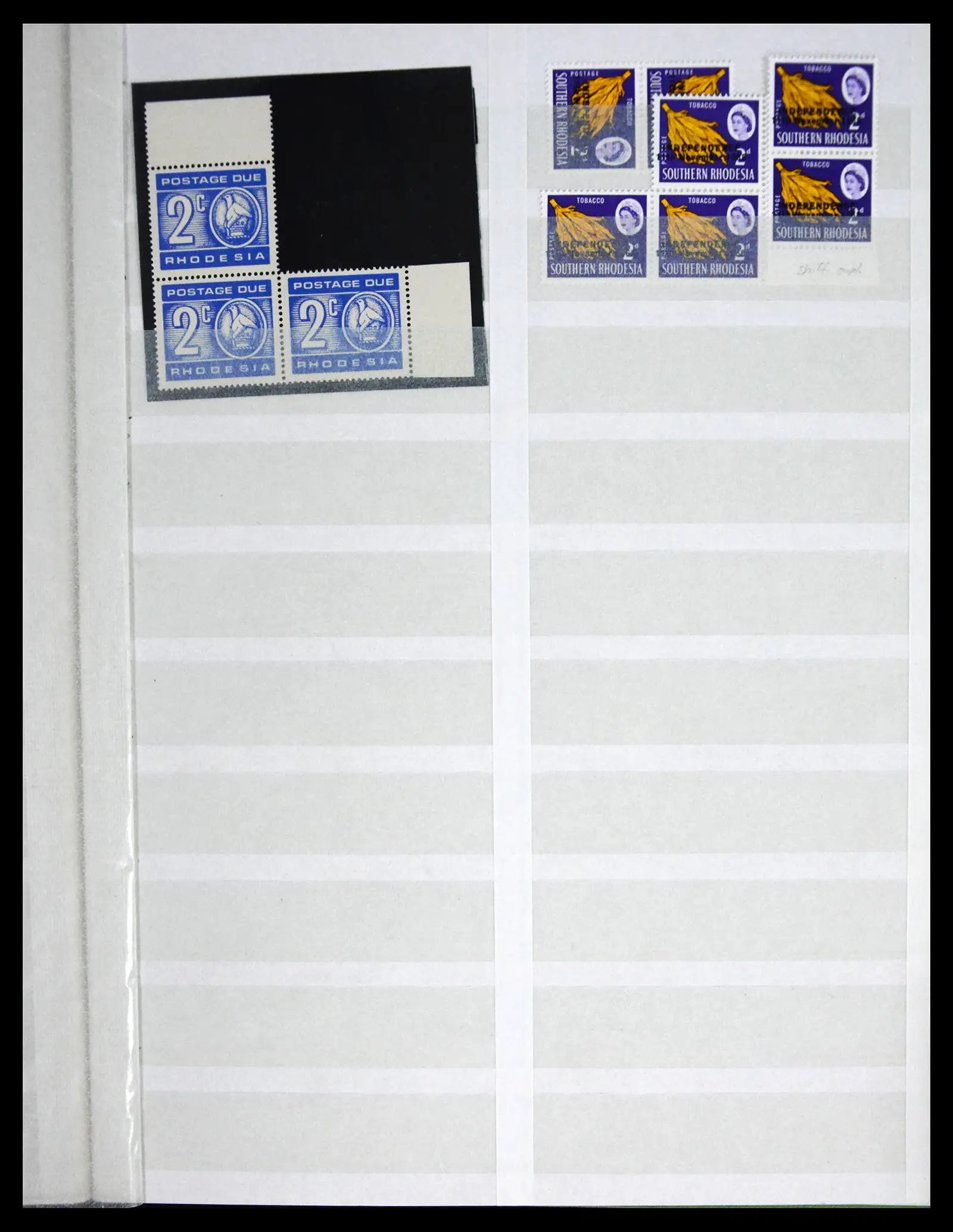 41245 0088 - Postzegelverzameling 41245 Rhodesië 1892-1978.