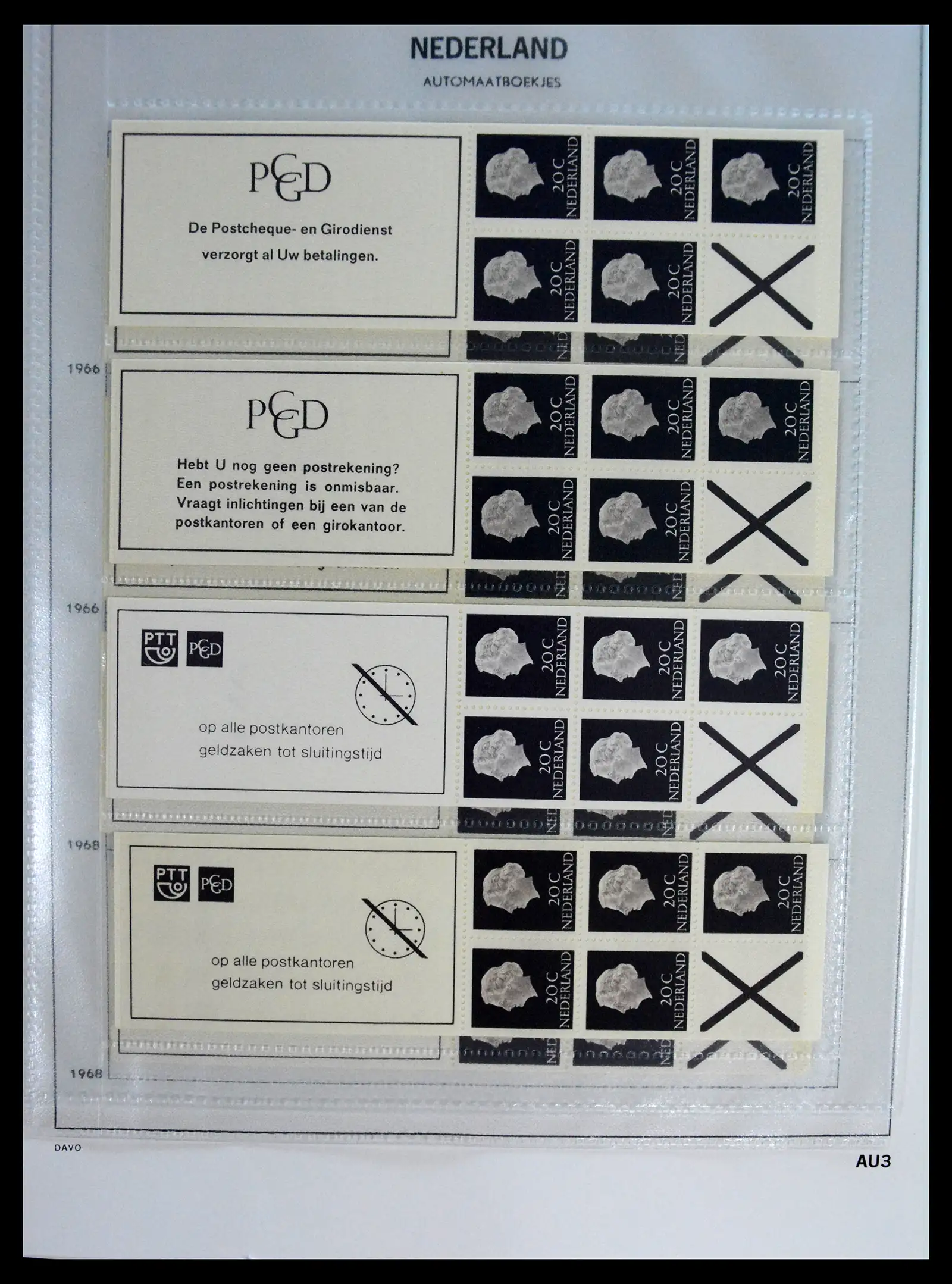 41249 0003 - Stamp collection 41249 Netherlands stampbooklets complete 1964-2002.