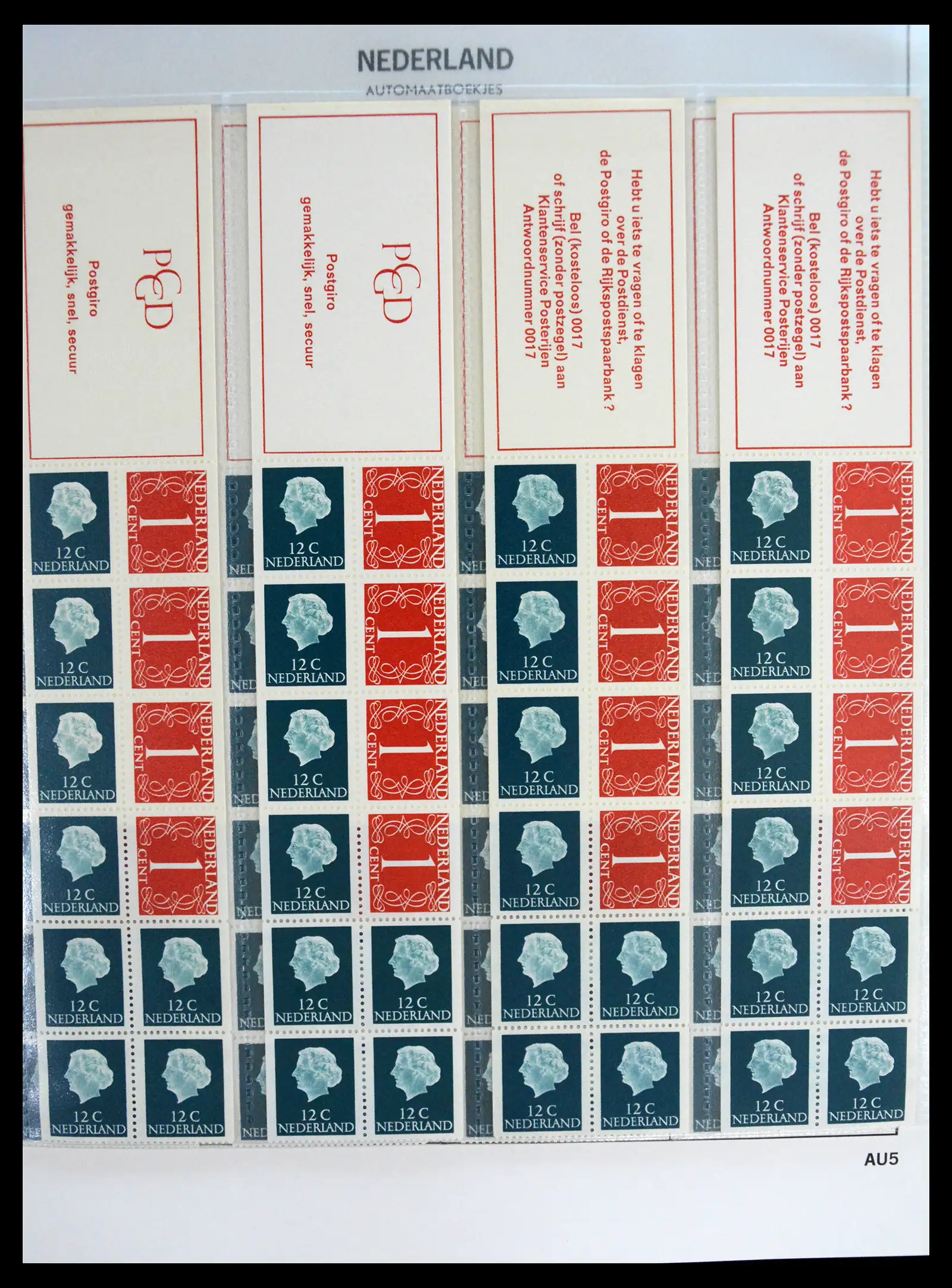 41249 0005 - Stamp collection 41249 Netherlands stampbooklets complete 1964-2002.