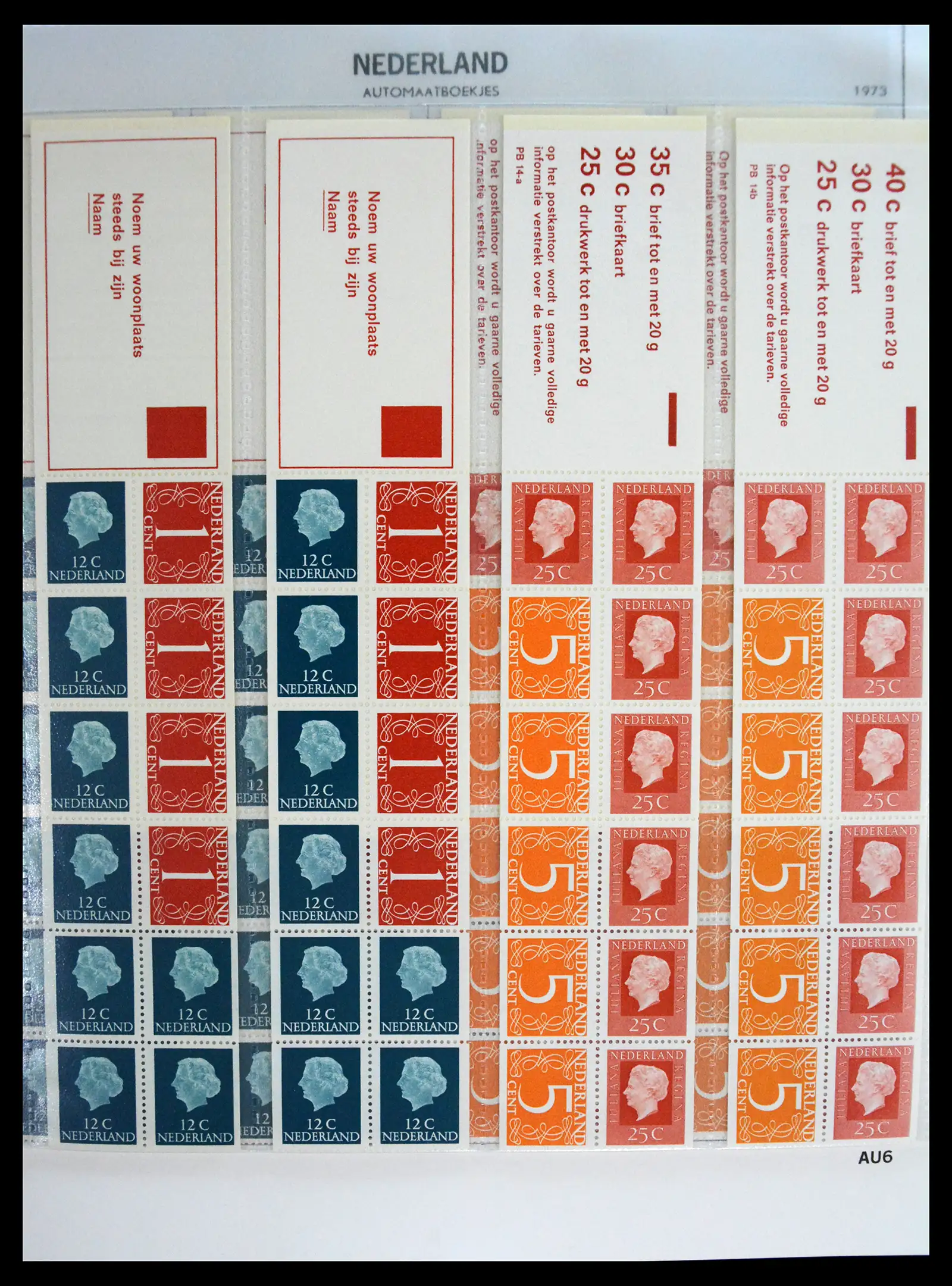 41249 0006 - Stamp collection 41249 Netherlands stampbooklets complete 1964-2002.
