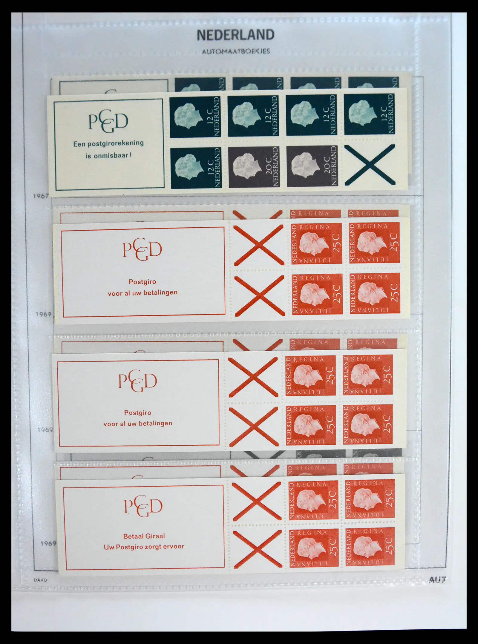 41249 0007 - Stamp collection 41249 Netherlands stampbooklets complete 1964-2002.