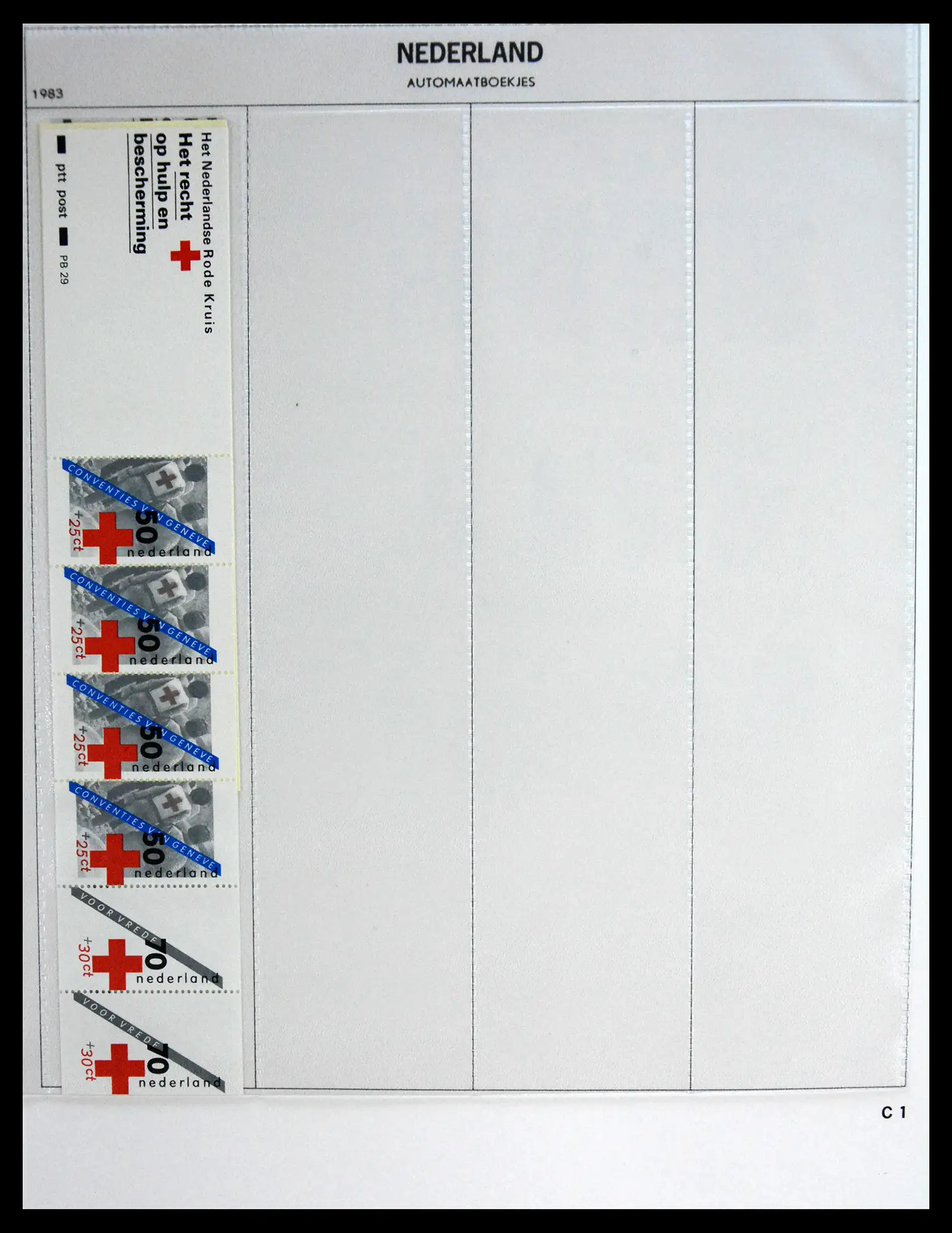 41249 0023 - Stamp collection 41249 Netherlands stampbooklets complete 1964-2002.