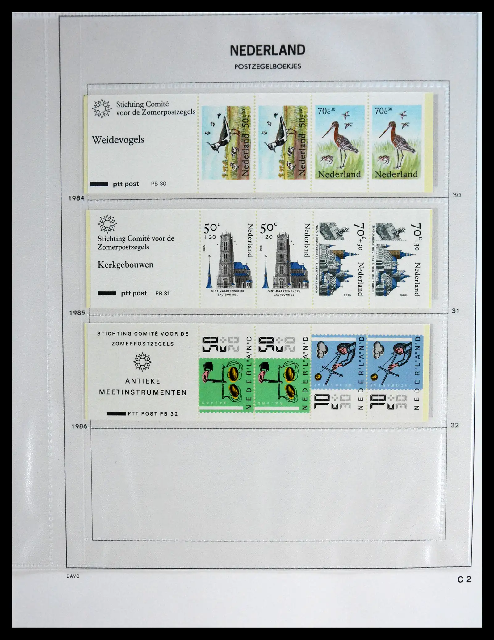 41249 0024 - Stamp collection 41249 Netherlands stampbooklets complete 1964-2002.