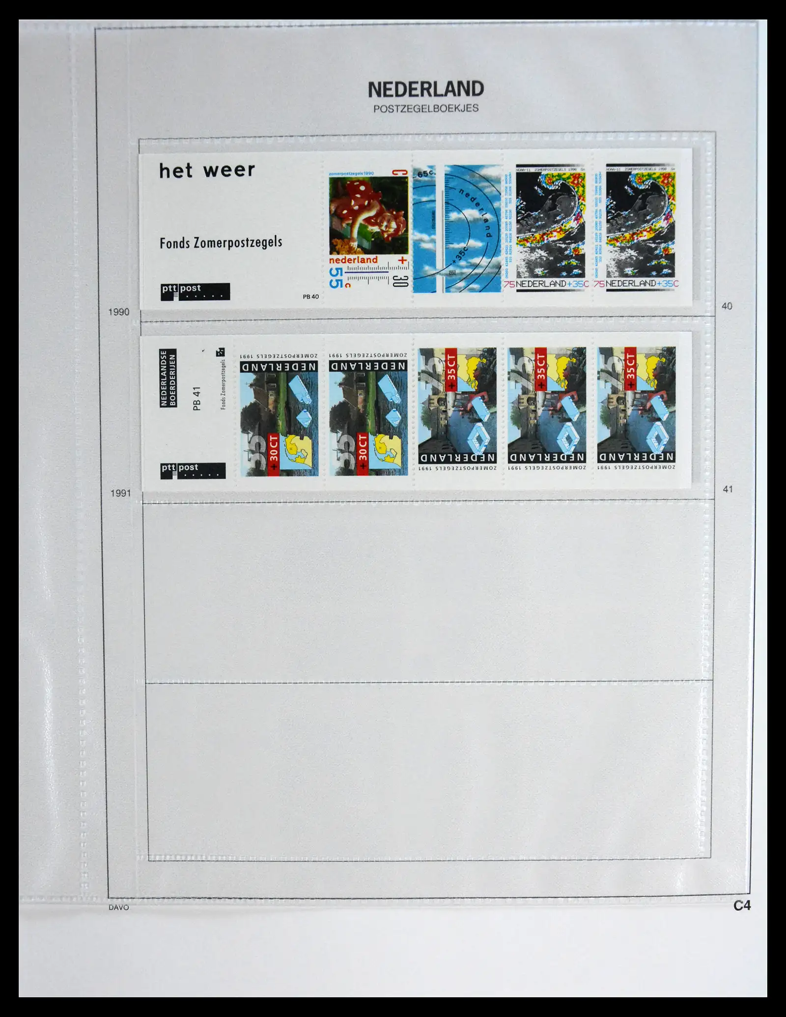 41249 0026 - Stamp collection 41249 Netherlands stampbooklets complete 1964-2002.