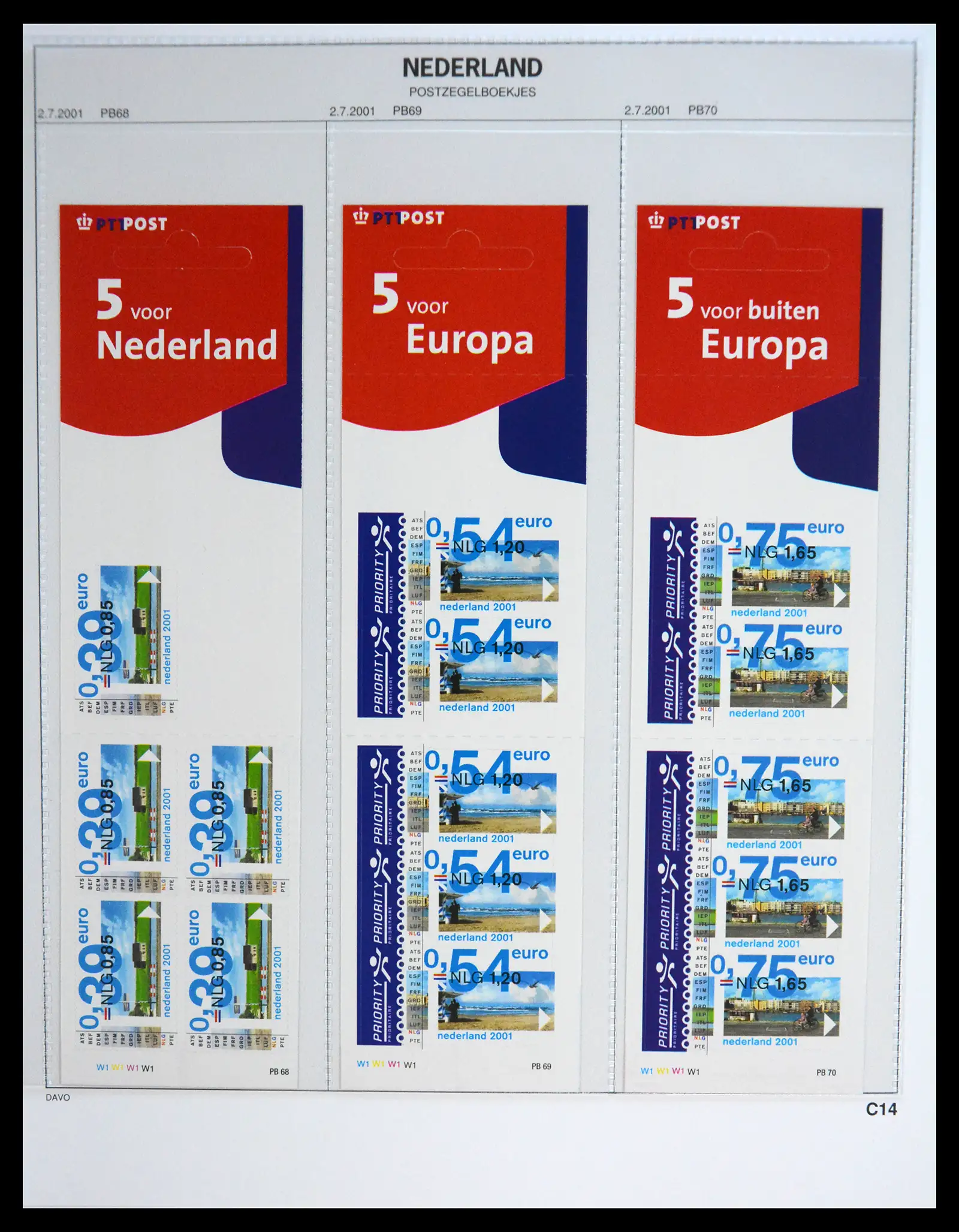 41249 0036 - Stamp collection 41249 Netherlands stampbooklets complete 1964-2002.