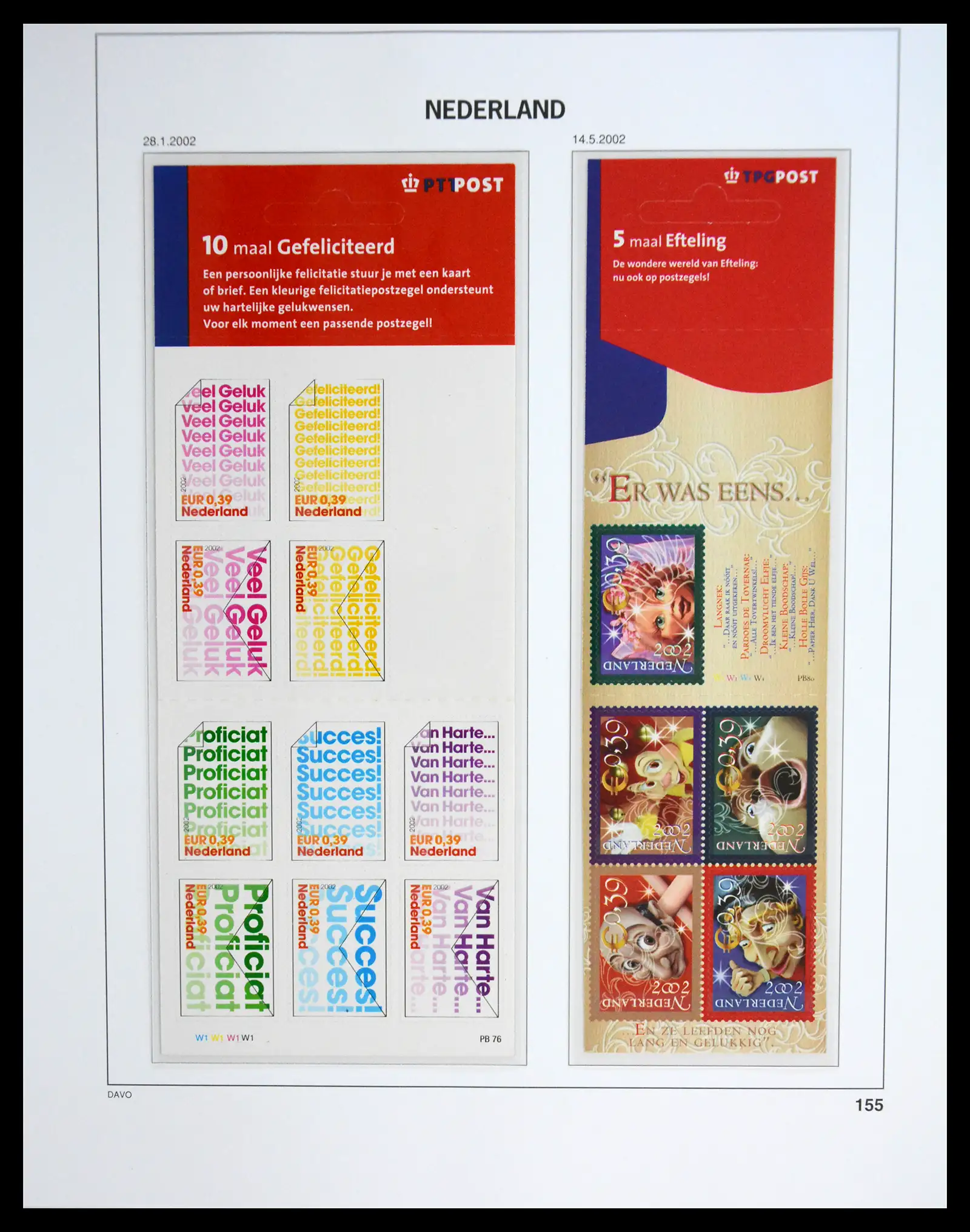 41249 0041 - Stamp collection 41249 Netherlands stampbooklets complete 1964-2002.