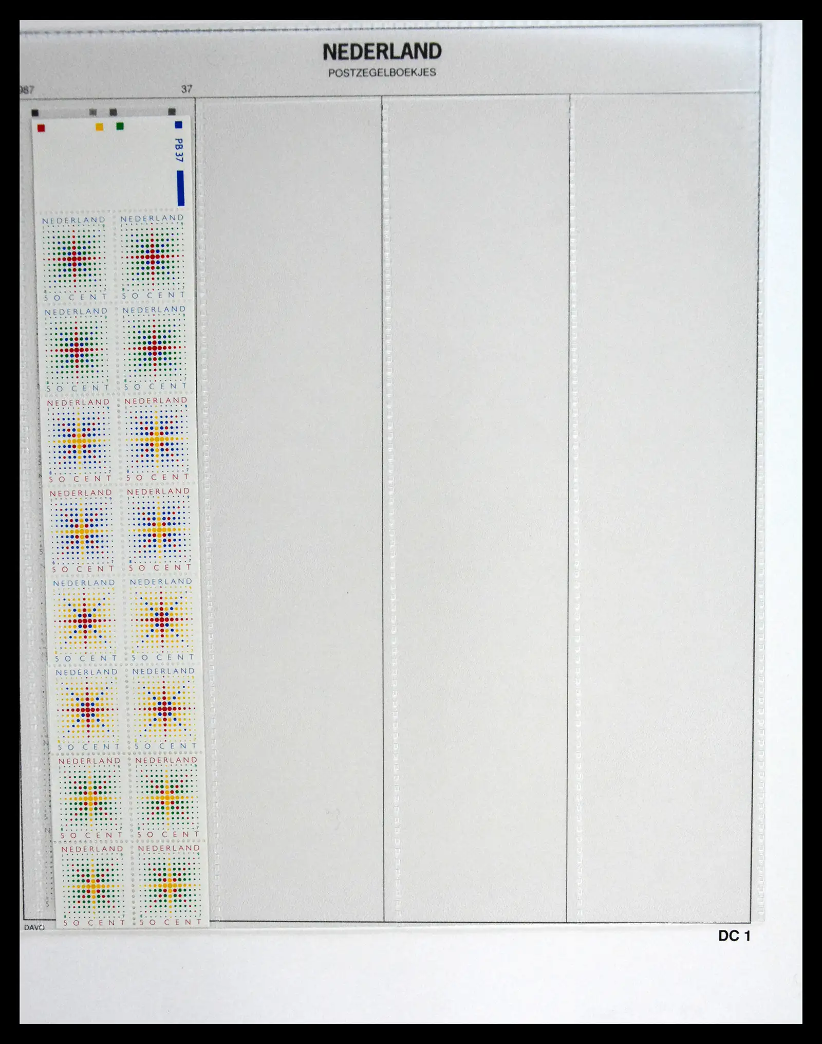 41249 0042 - Stamp collection 41249 Netherlands stampbooklets complete 1964-2002.
