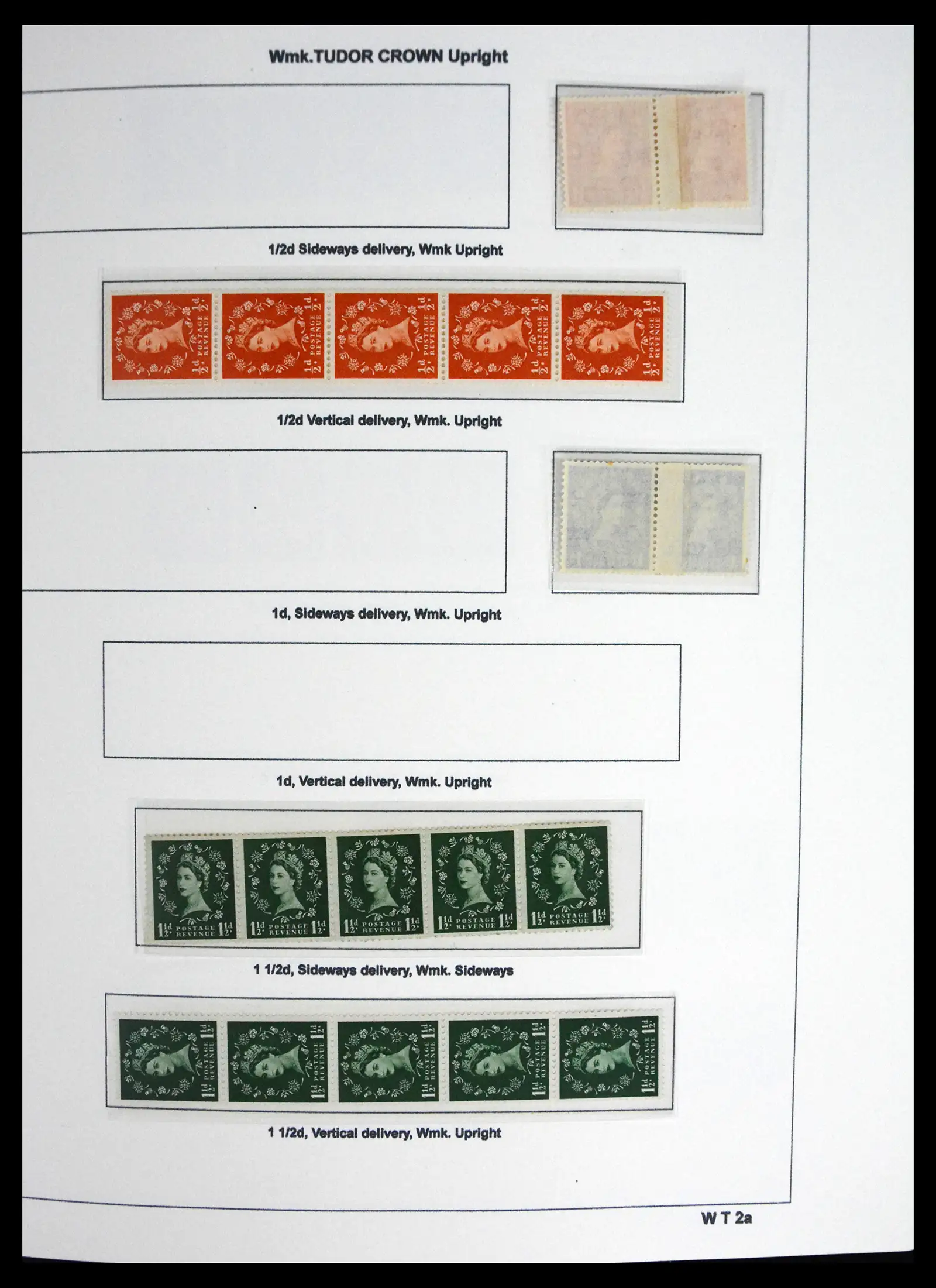 41250 0003 - Stamp collection 41250 Great Britain Wildings supercollection 1952-1968.