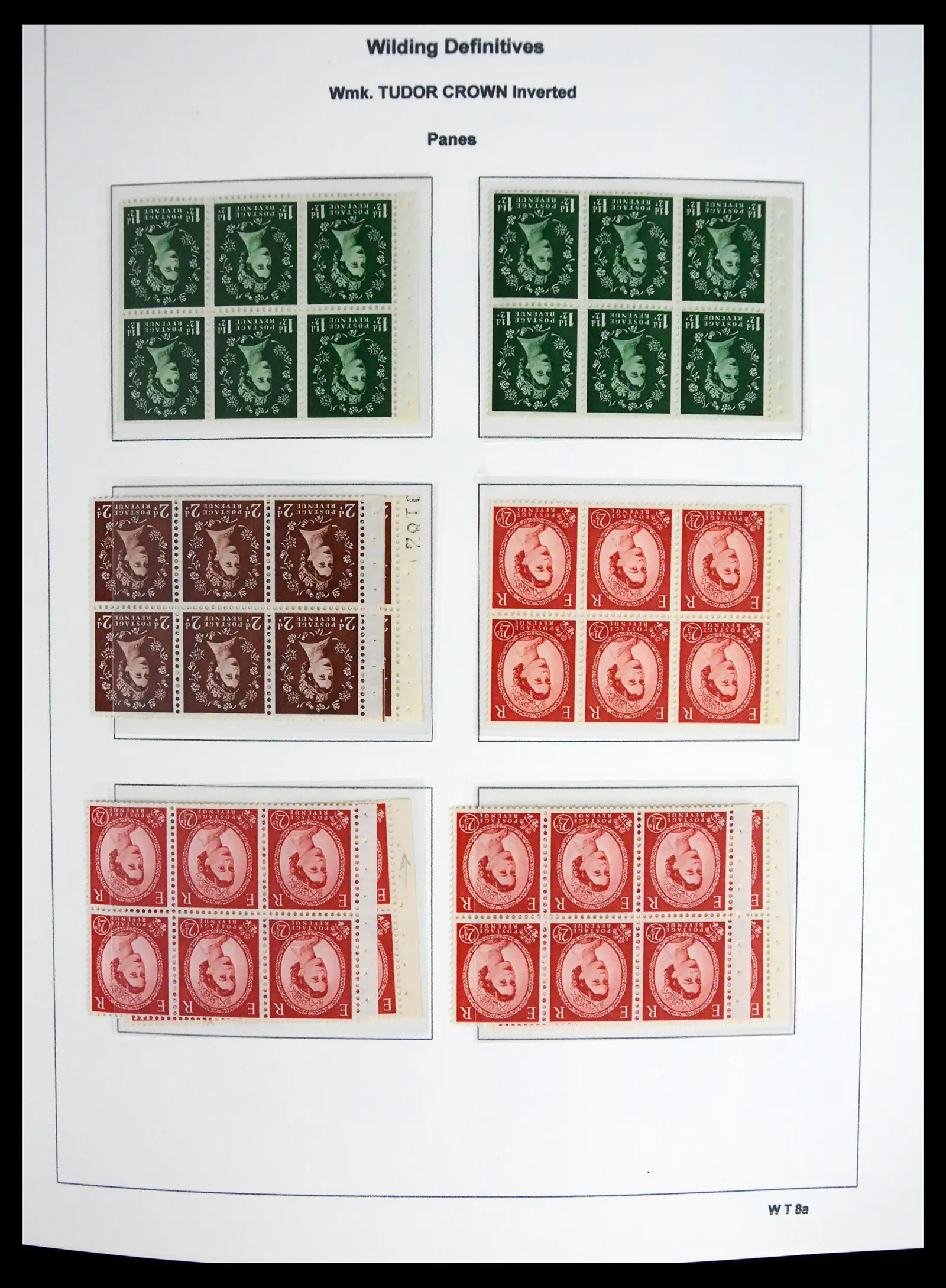 41250 0015 - Stamp collection 41250 Great Britain Wildings supercollection 1952-1968.