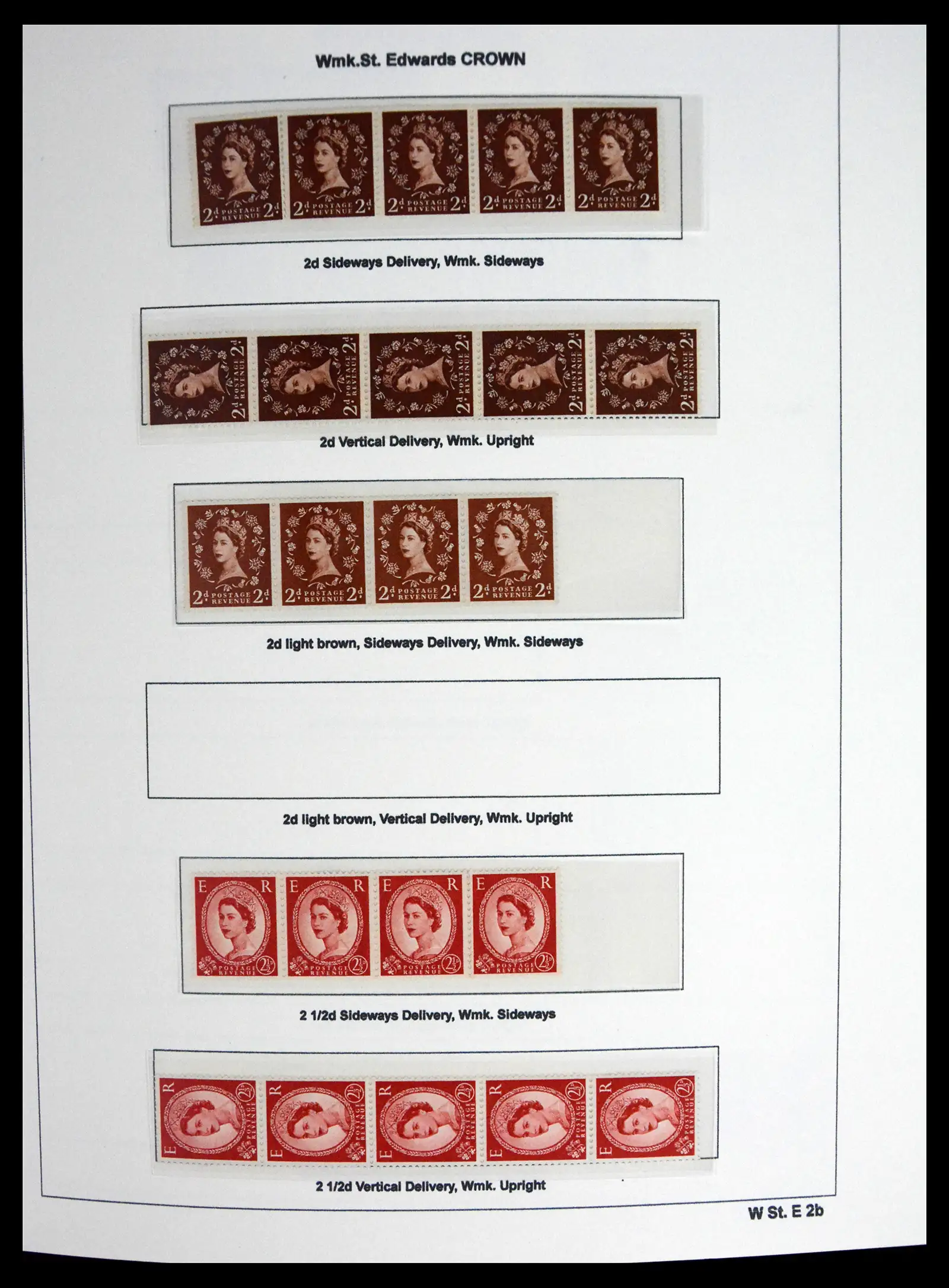 41250 0020 - Stamp collection 41250 Great Britain Wildings supercollection 1952-1968.
