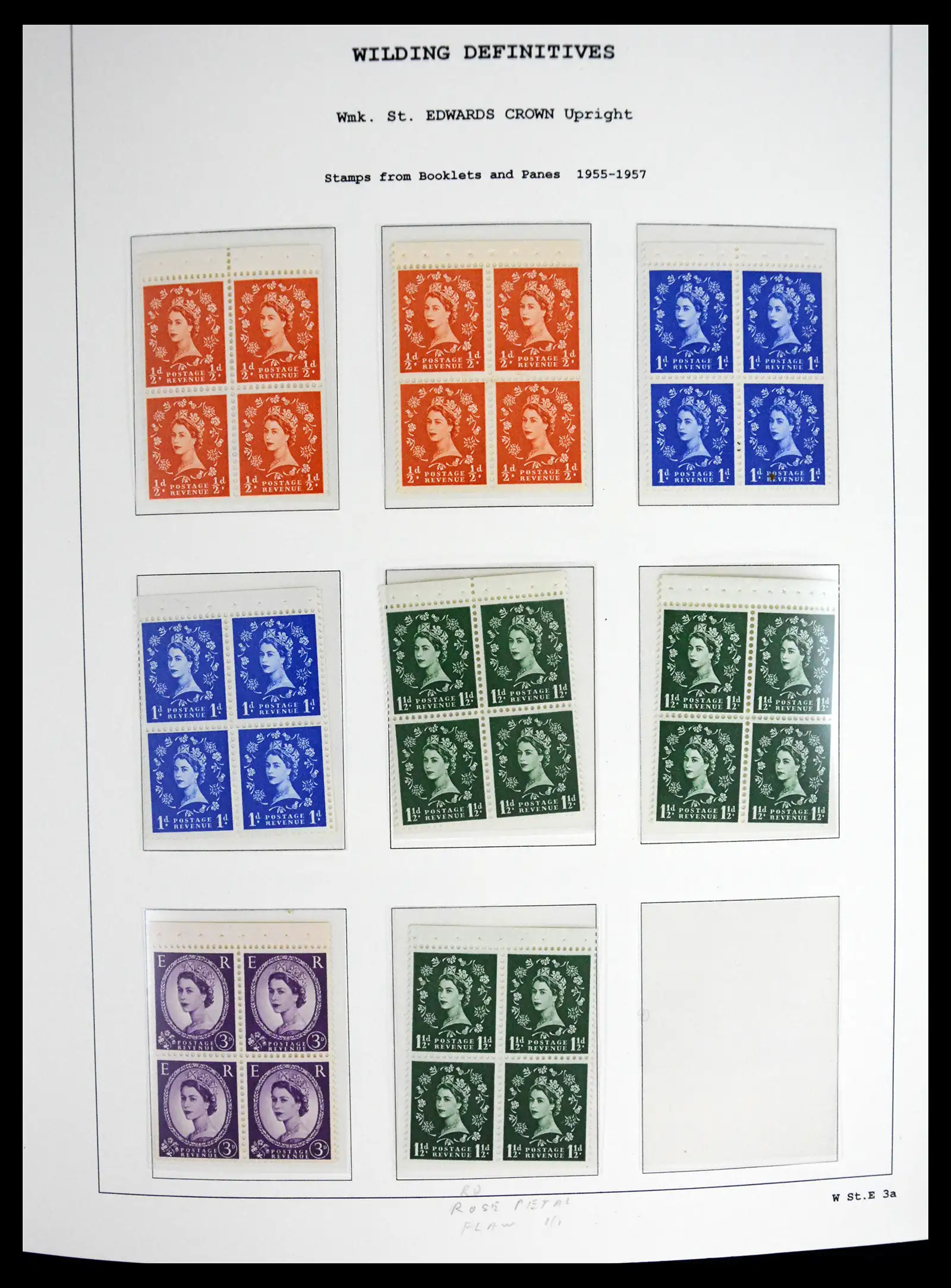 41250 0023 - Stamp collection 41250 Great Britain Wildings supercollection 1952-1968.