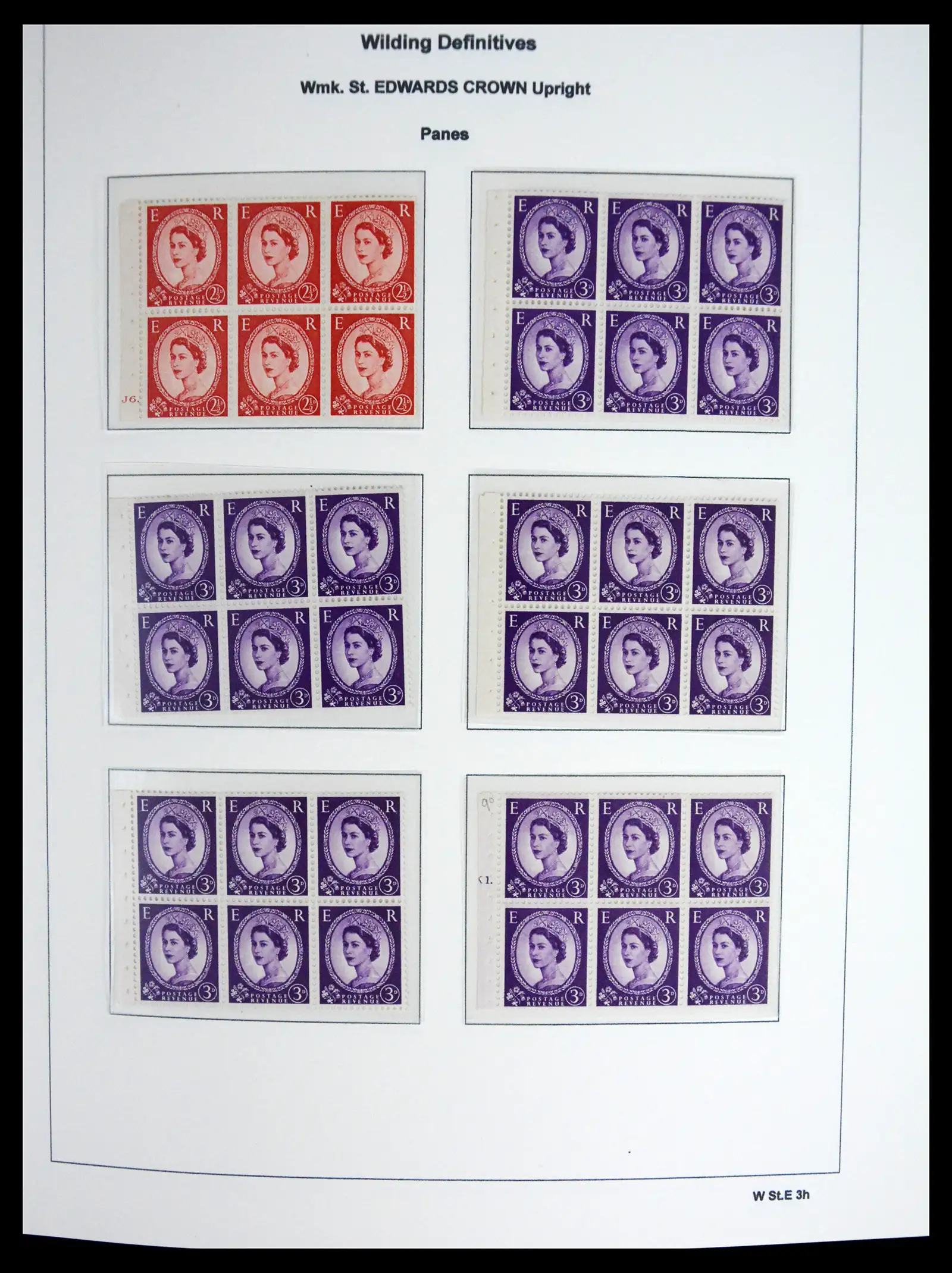 41250 0030 - Stamp collection 41250 Great Britain Wildings supercollection 1952-1968.