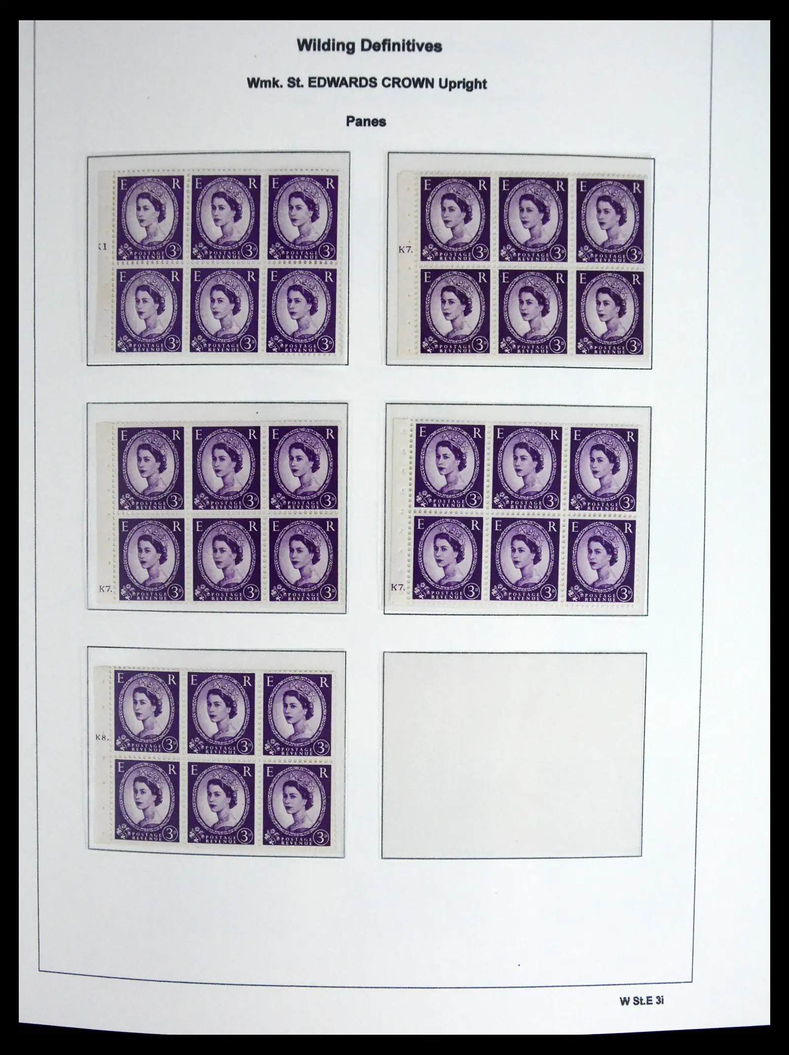 41250 0031 - Stamp collection 41250 Great Britain Wildings supercollection 1952-1968.