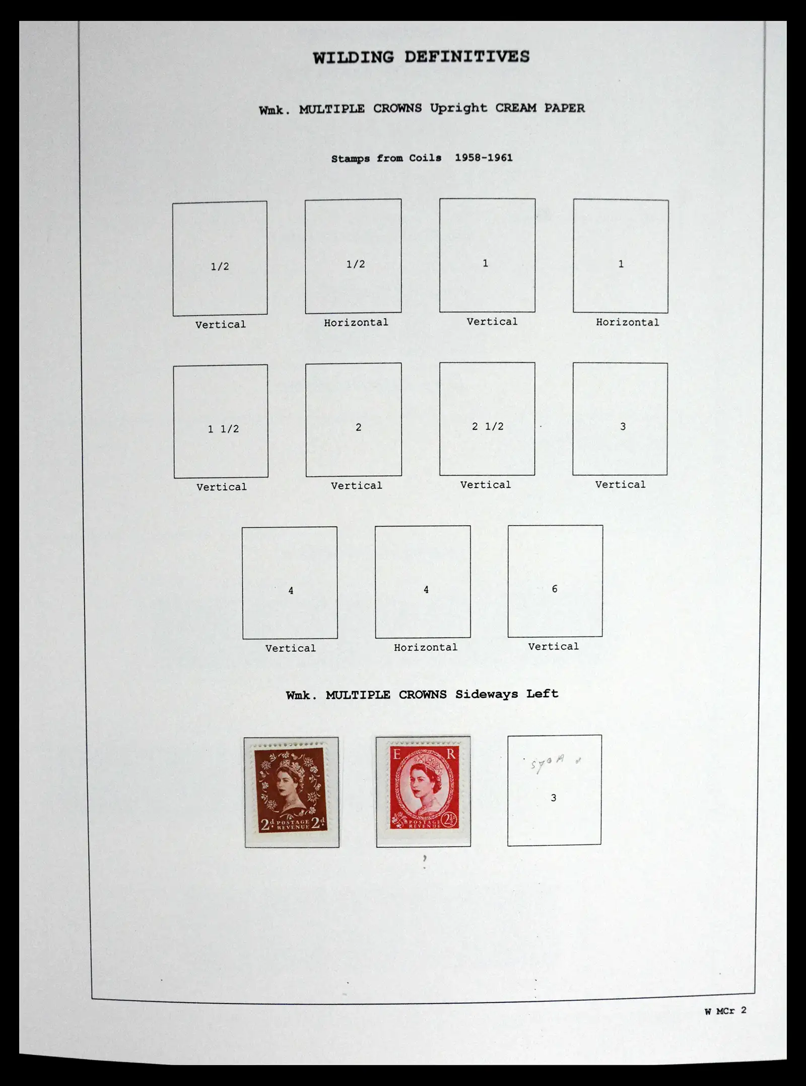 41250 0041 - Stamp collection 41250 Great Britain Wildings supercollection 1952-1968.