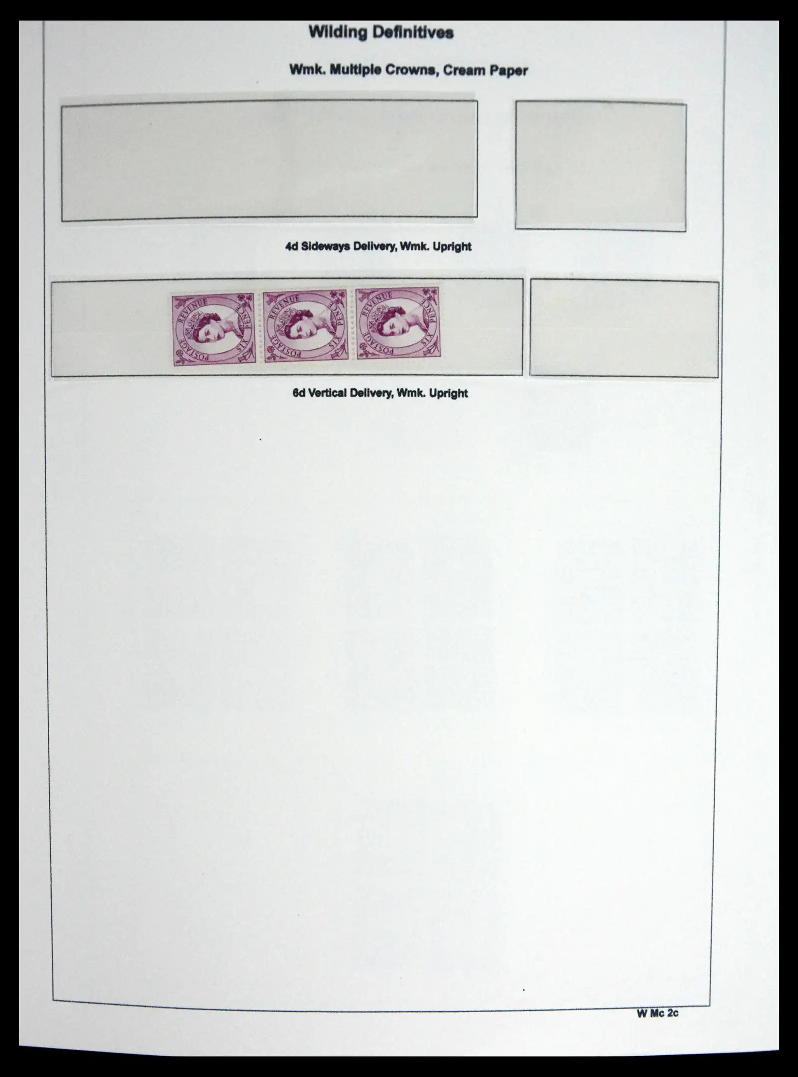 41250 0044 - Stamp collection 41250 Great Britain Wildings supercollection 1952-1968.