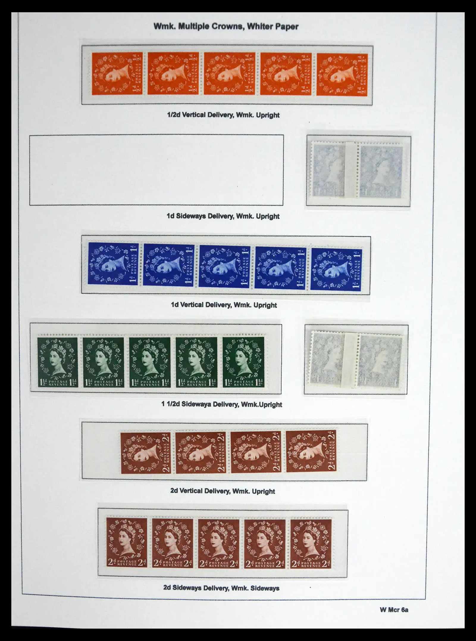 41250 0060 - Stamp collection 41250 Great Britain Wildings supercollection 1952-1968.