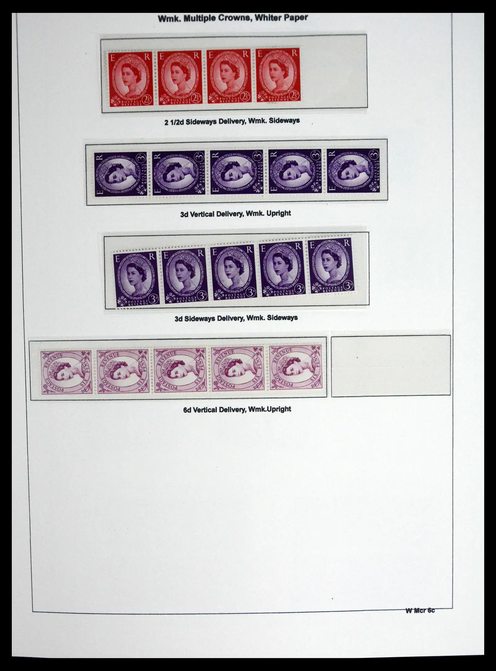 41250 0062 - Stamp collection 41250 Great Britain Wildings supercollection 1952-1968.