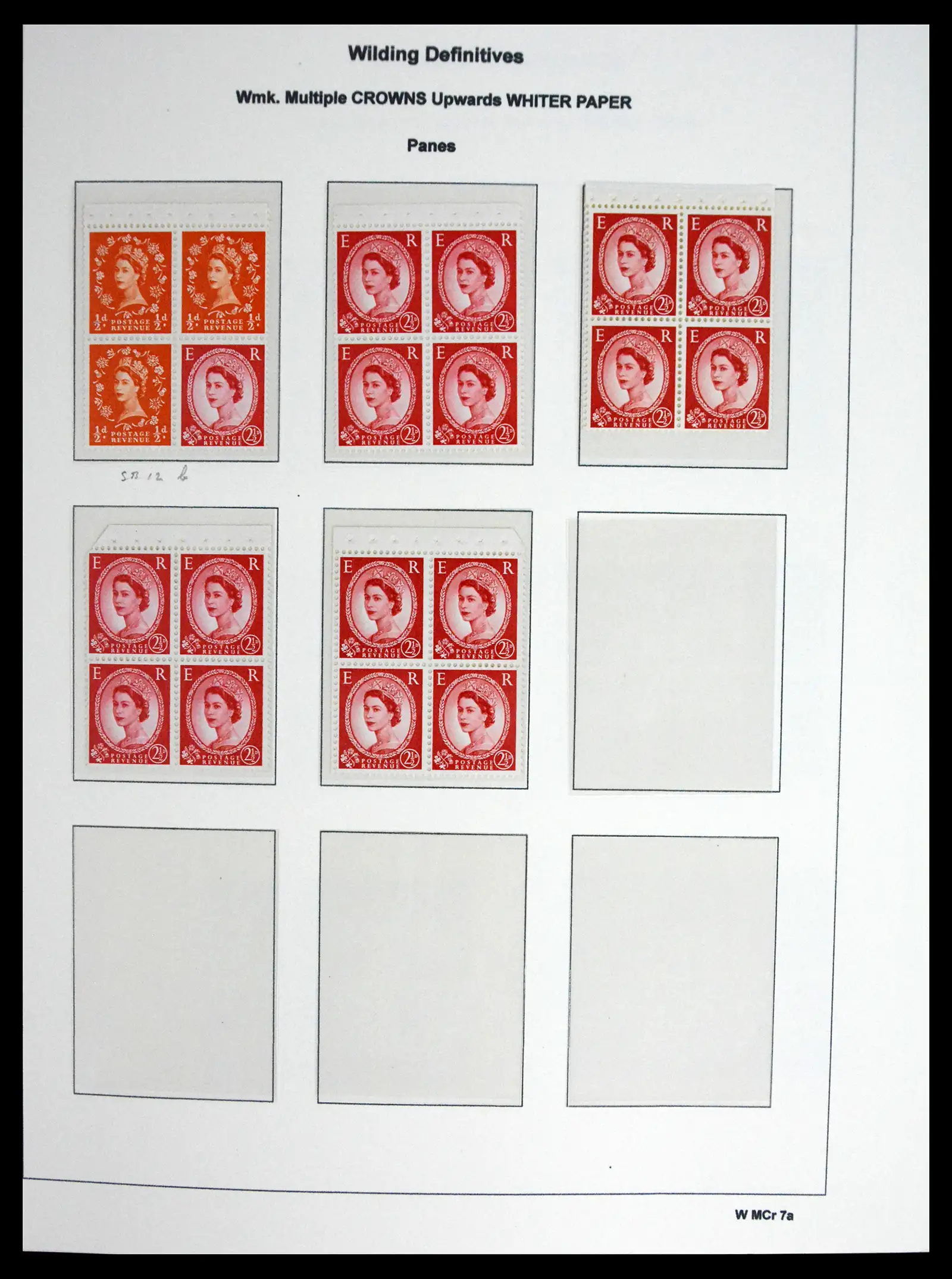 41250 0064 - Stamp collection 41250 Great Britain Wildings supercollection 1952-1968.