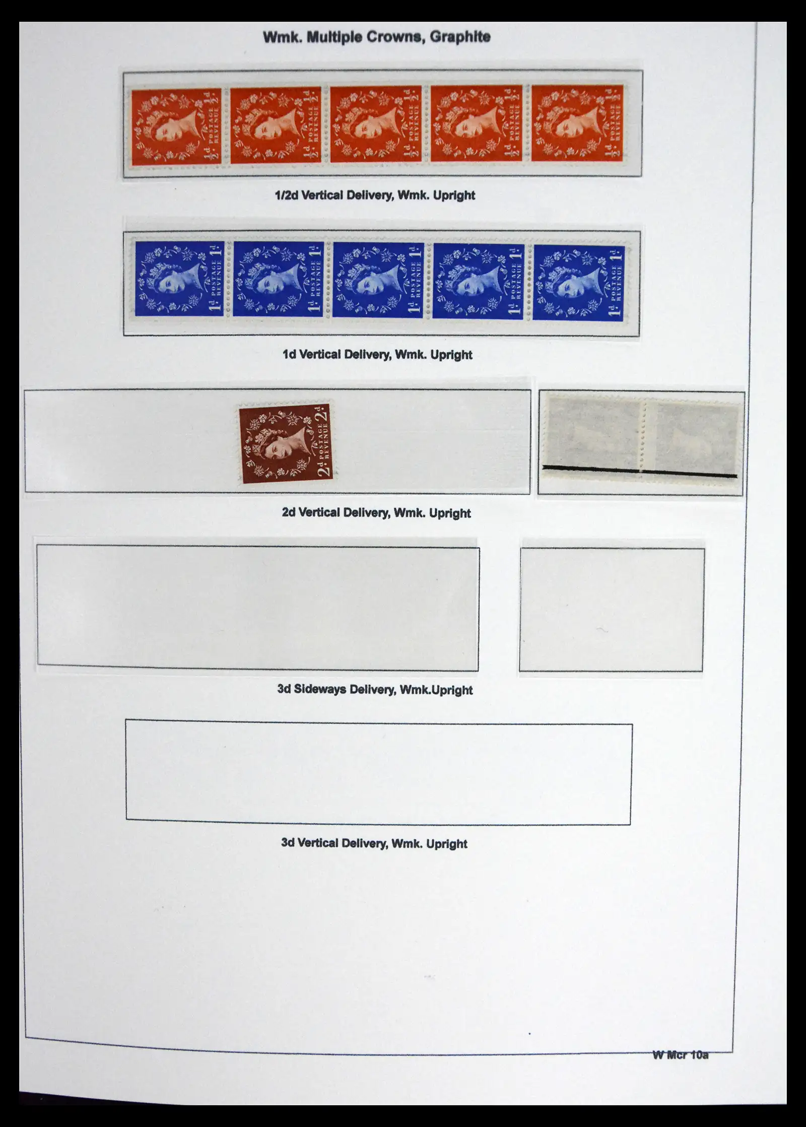 41250 0078 - Stamp collection 41250 Great Britain Wildings supercollection 1952-1968.