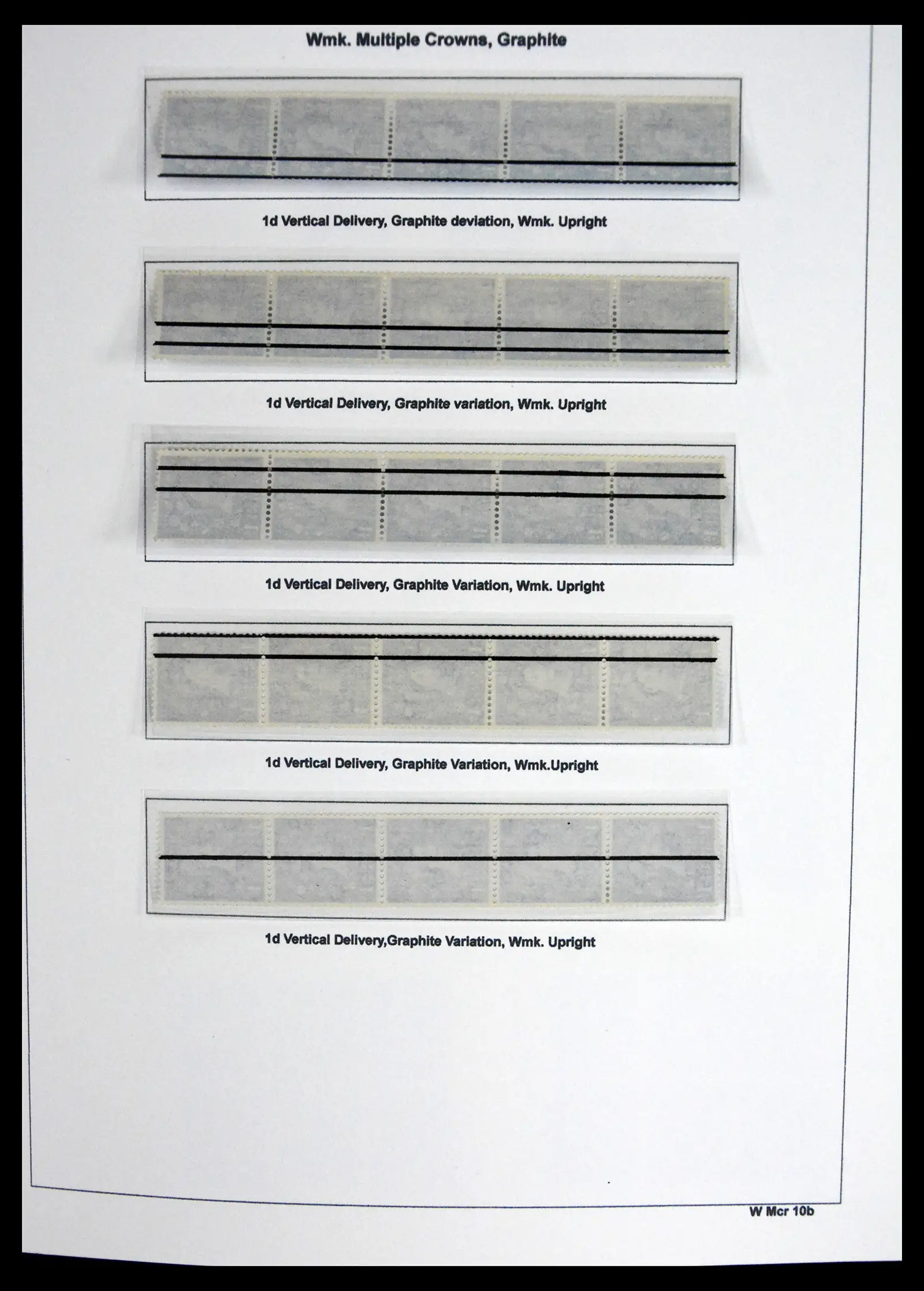 41250 0079 - Stamp collection 41250 Great Britain Wildings supercollection 1952-1968.