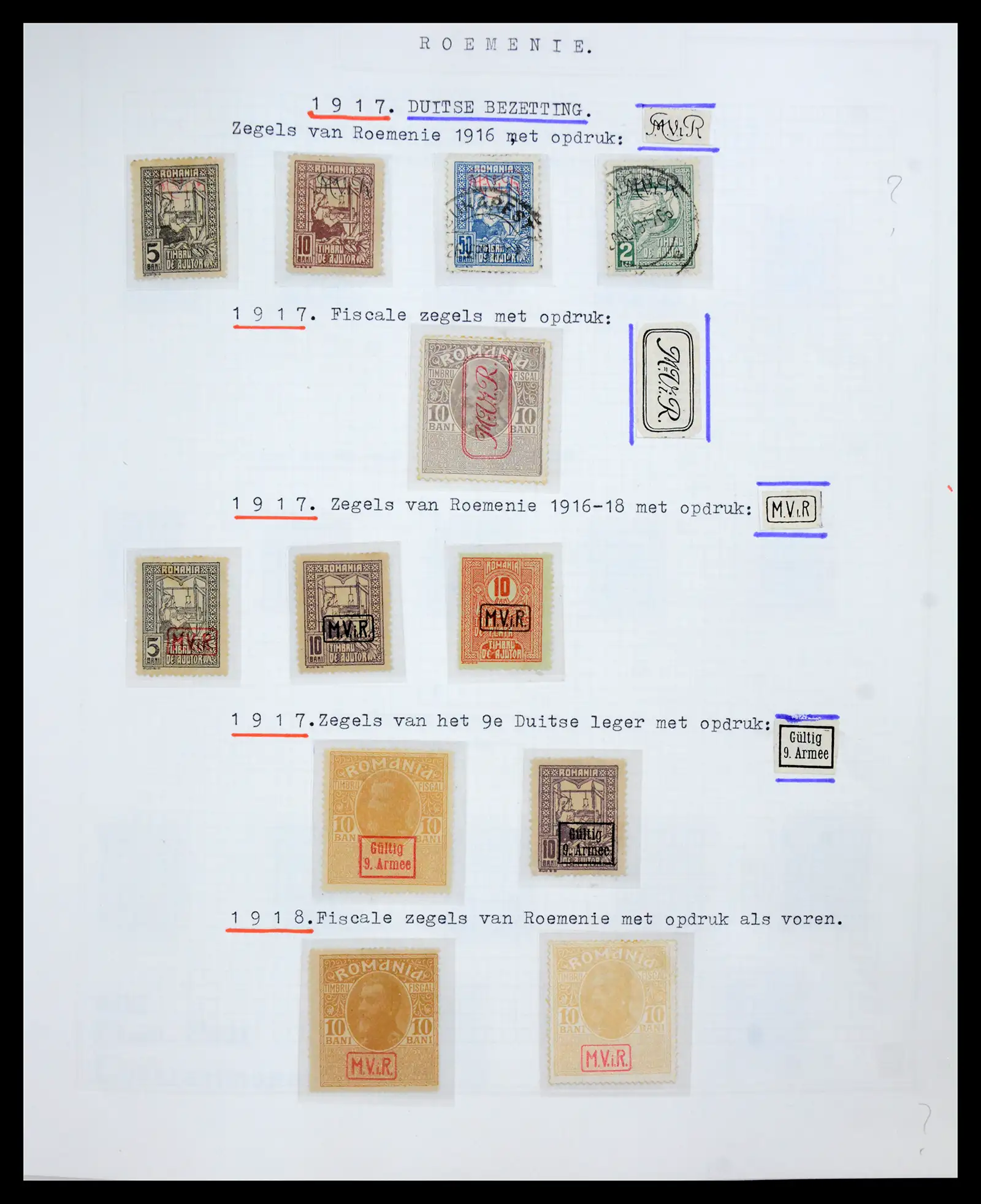 41252 0014 - Stamp collection 41252 Rumania 1862-1986.