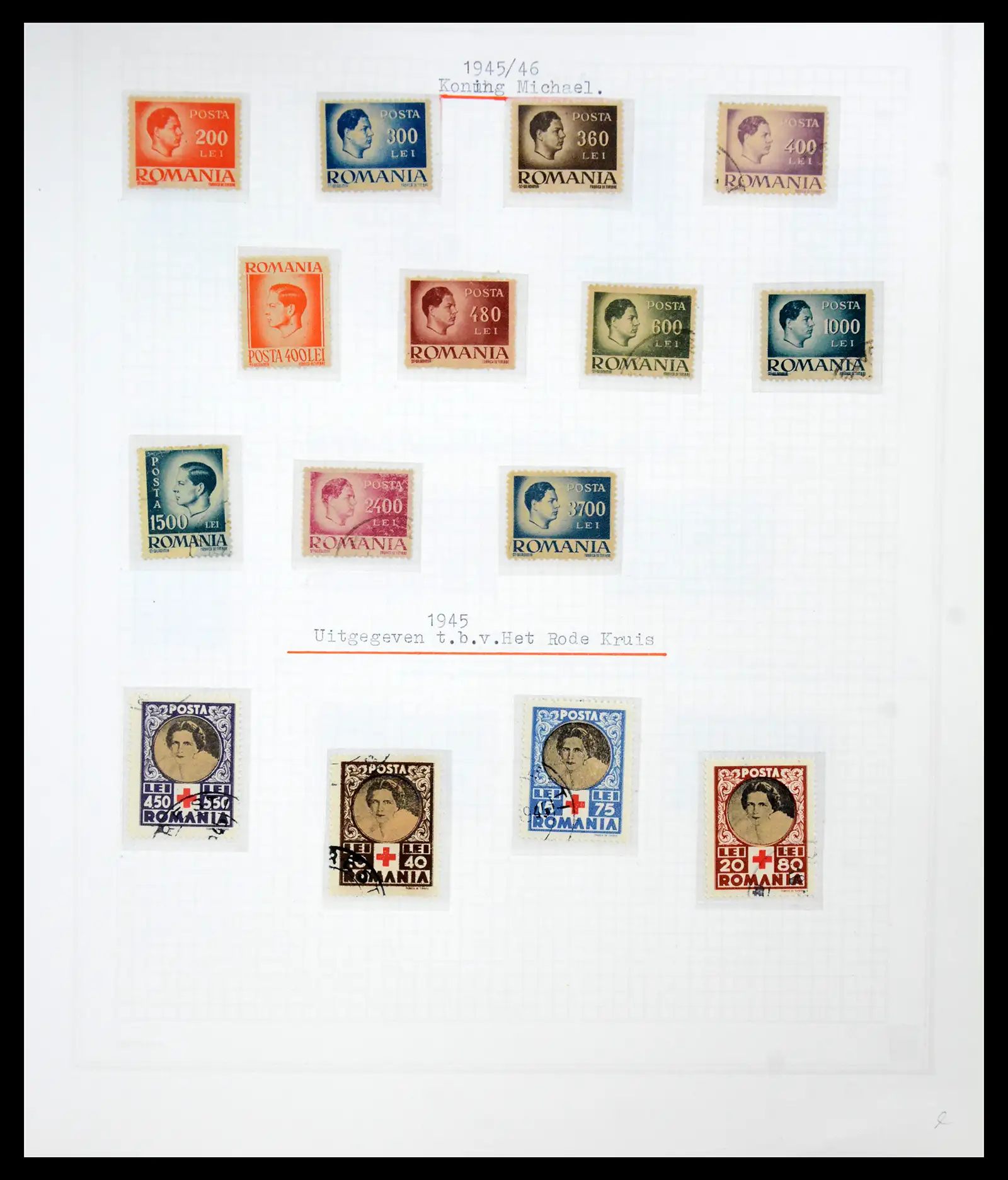 41252 0086 - Postzegelverzameling 41252 Roemenie 1862-1986.