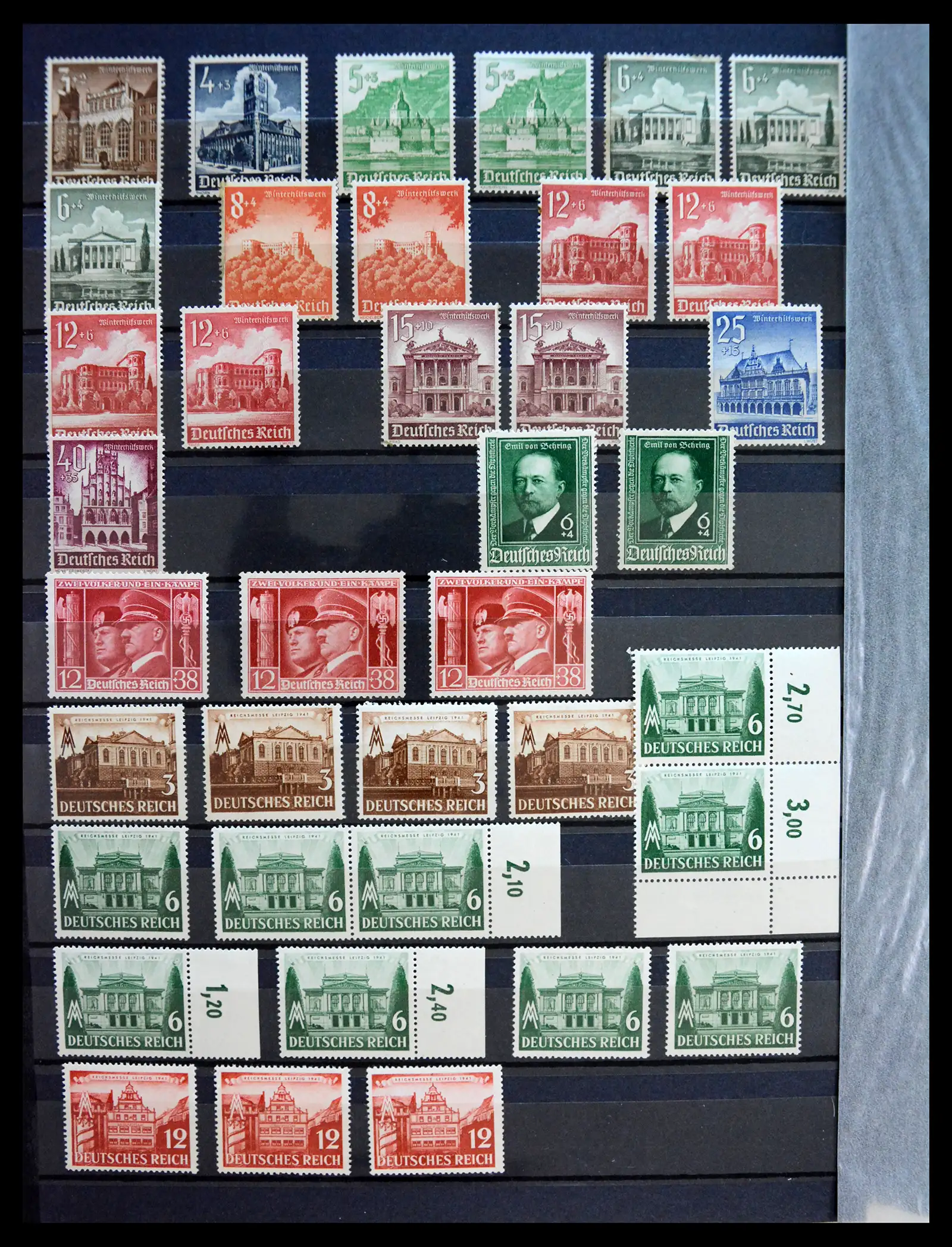 41253 0026 - Stamp collection 41253 Germany Reich mint never hinged 1889-1944.