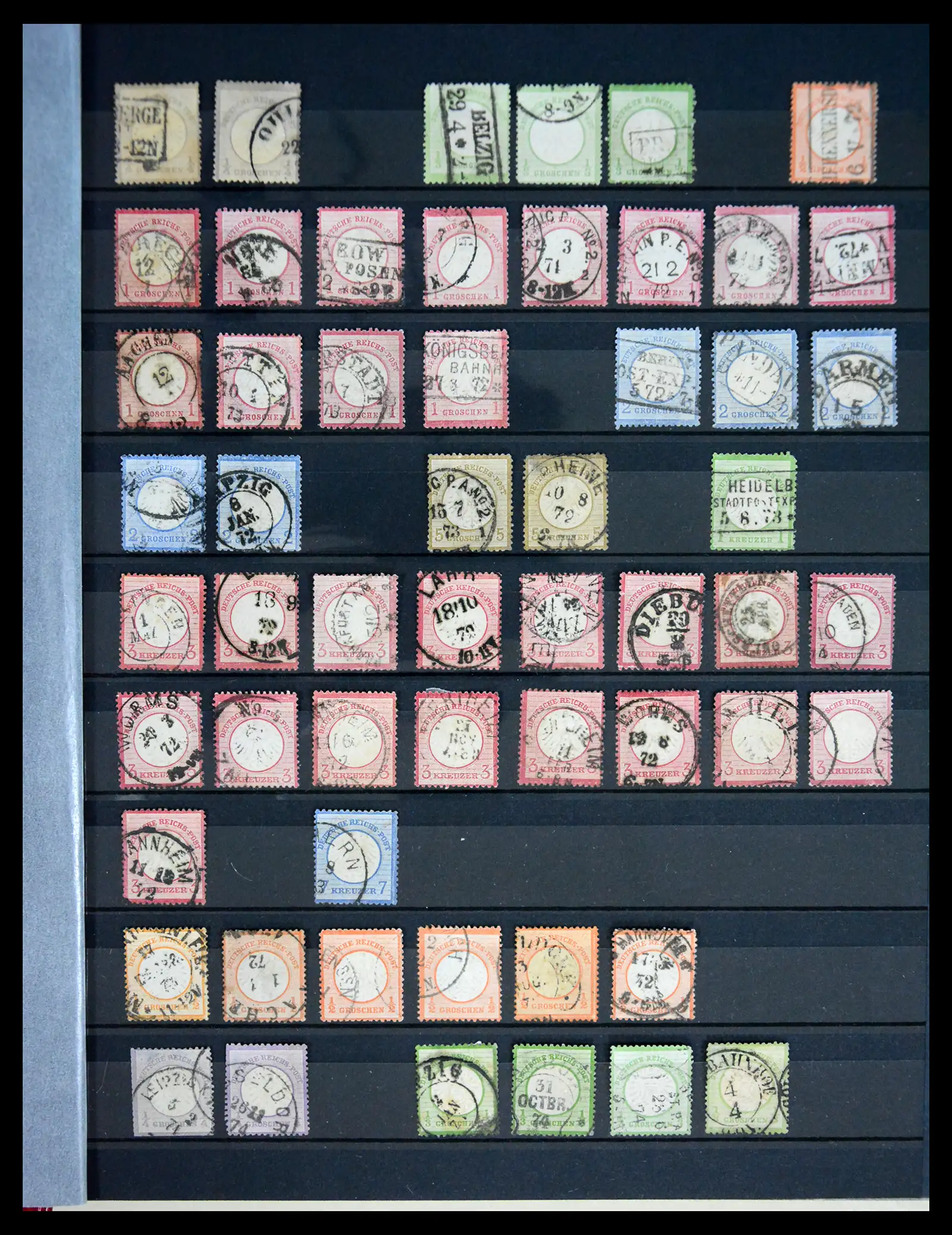 41254 0001 - Stamp collection 41254 Germany Reich used 1872-1942.