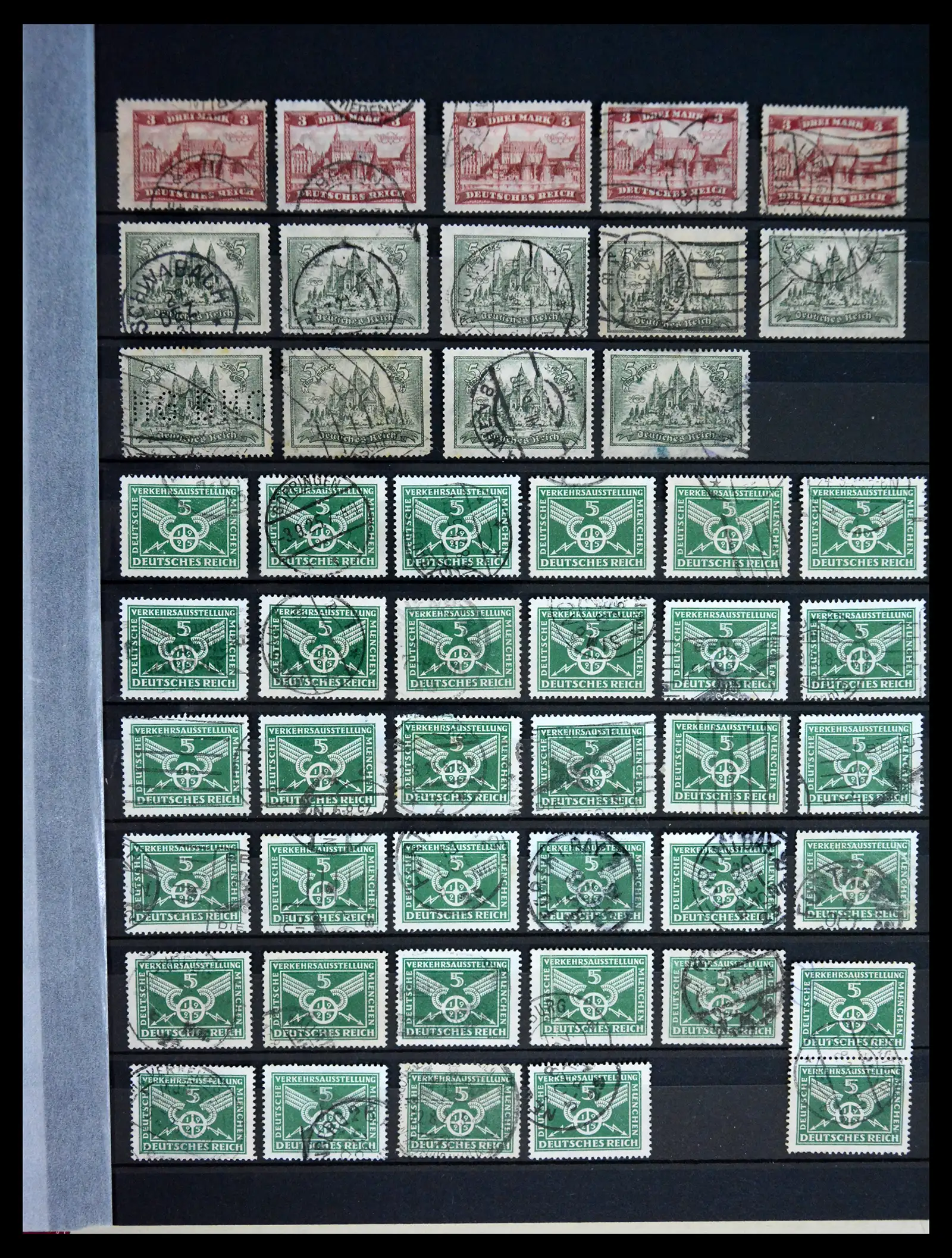 41254 0007 - Stamp collection 41254 Germany Reich used 1872-1942.