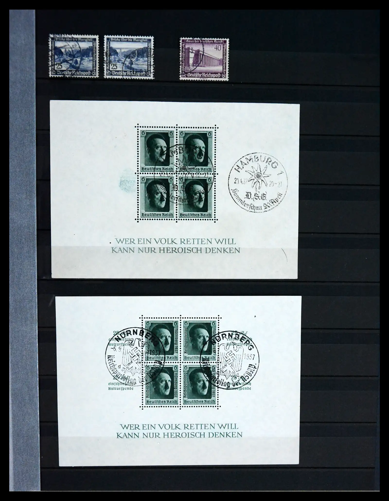 41254 0011 - Stamp collection 41254 Germany Reich used 1872-1942.