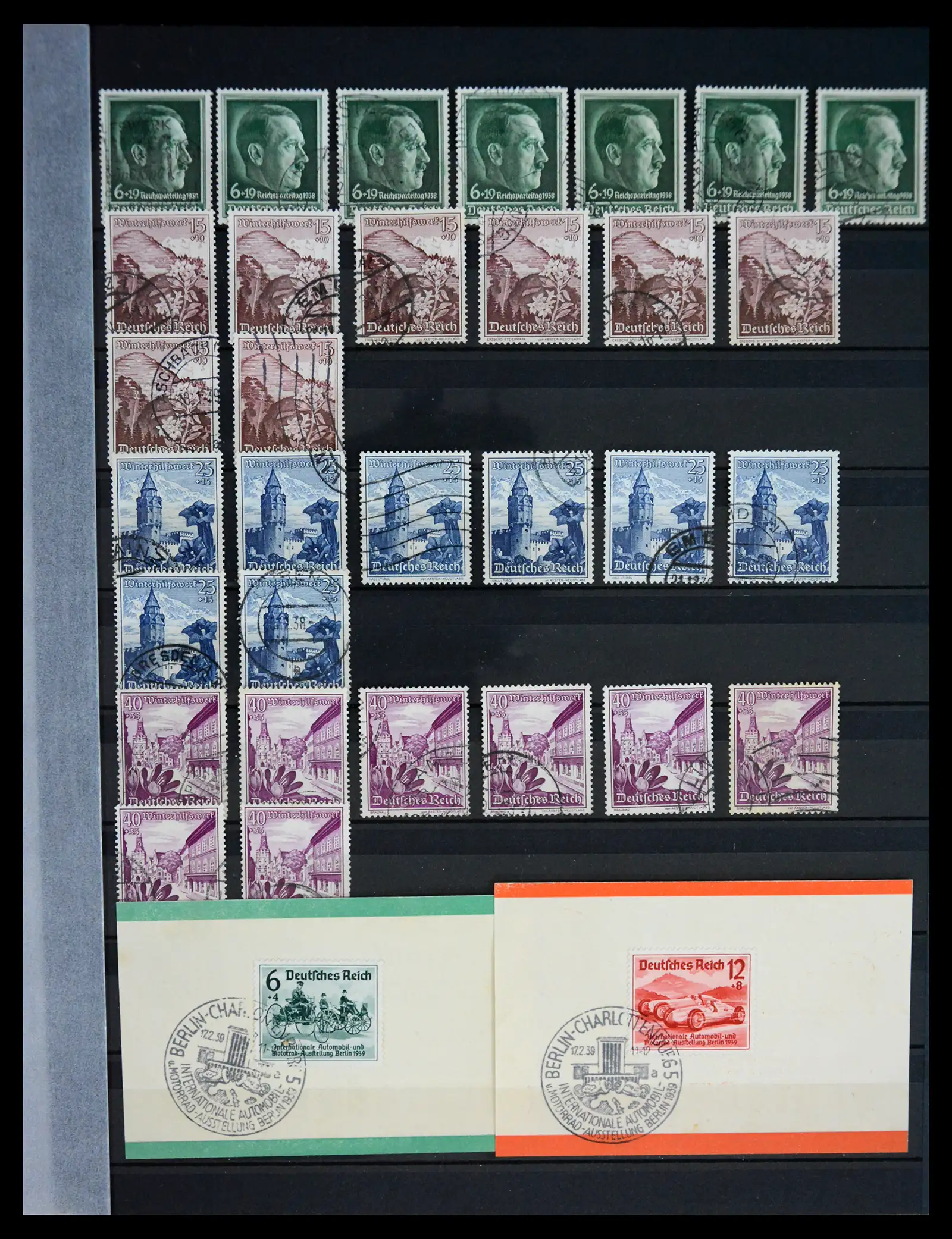 41254 0013 - Stamp collection 41254 Germany Reich used 1872-1942.