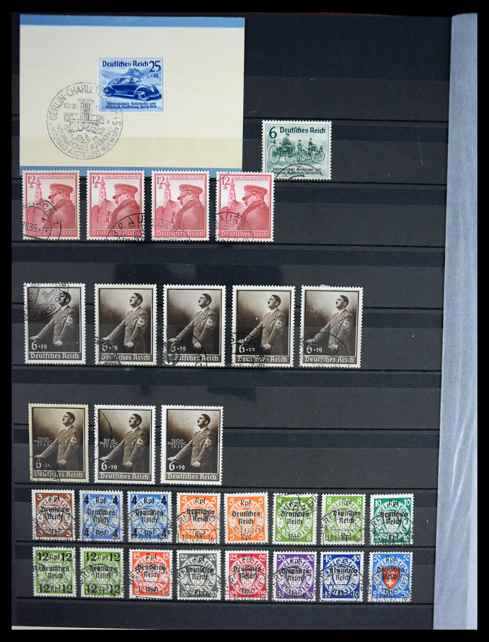 41254 0014 - Stamp collection 41254 Germany Reich used 1872-1942.