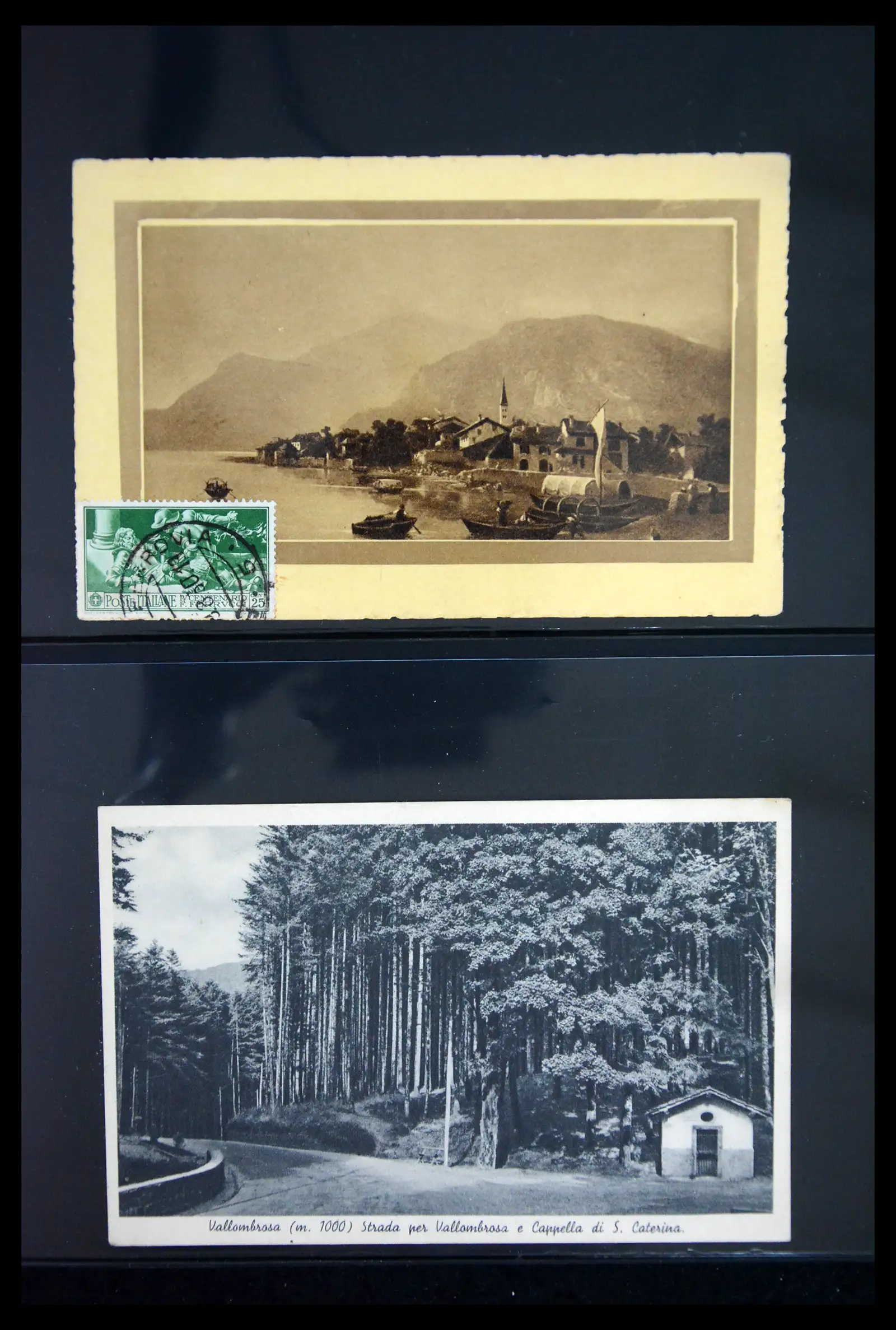 41256 0023 - Stamp collection 41256 Italy postcard collection 1900-1945.