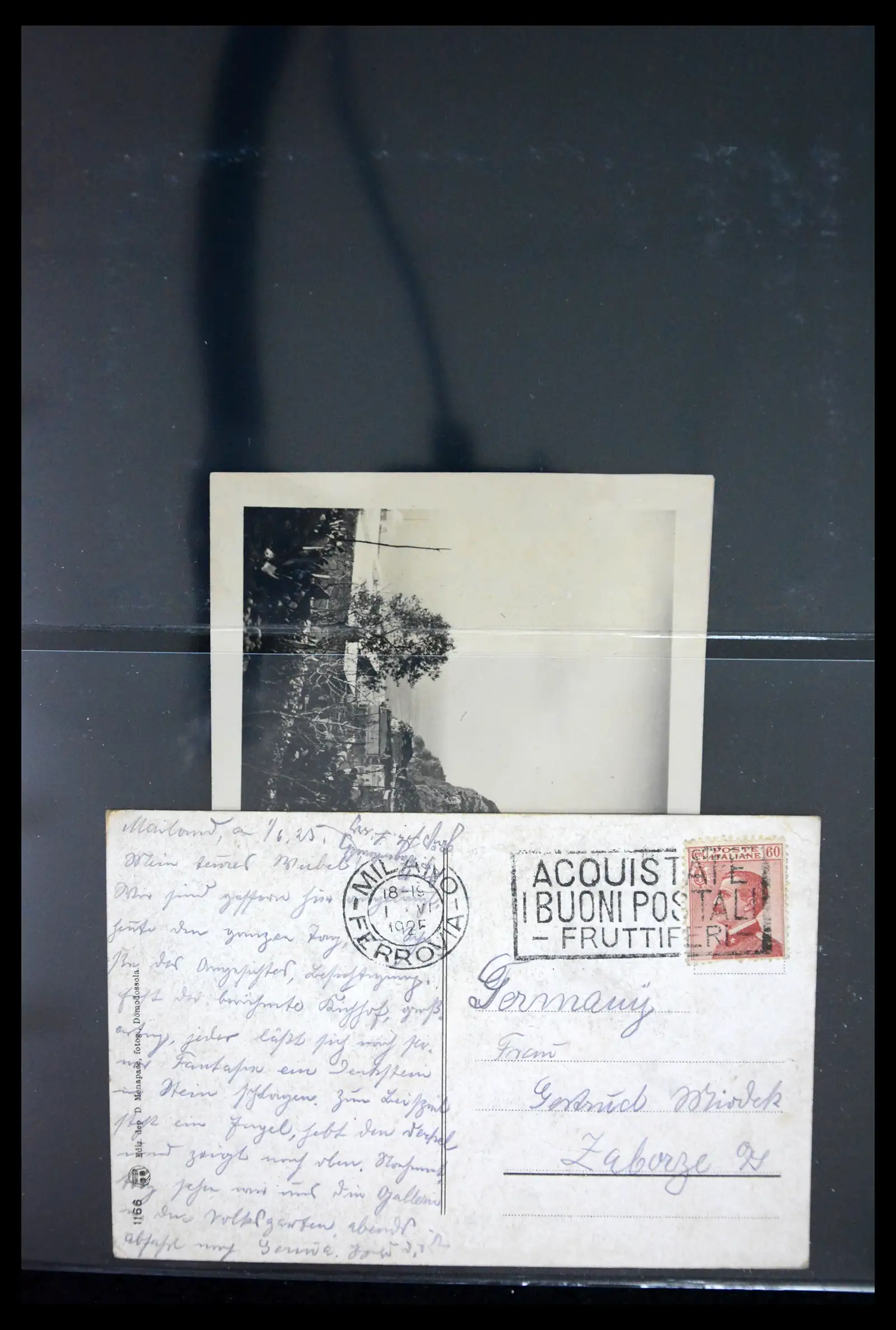 41256 0042 - Stamp collection 41256 Italy postcard collection 1900-1945.