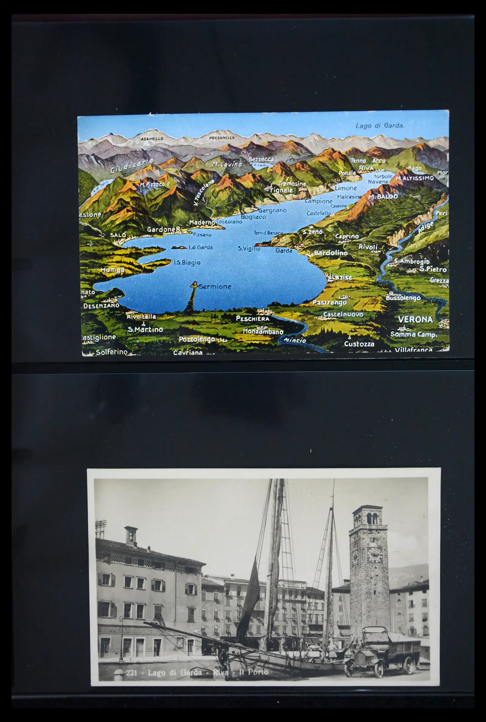 41256 0080 - Stamp collection 41256 Italy postcard collection 1900-1945.