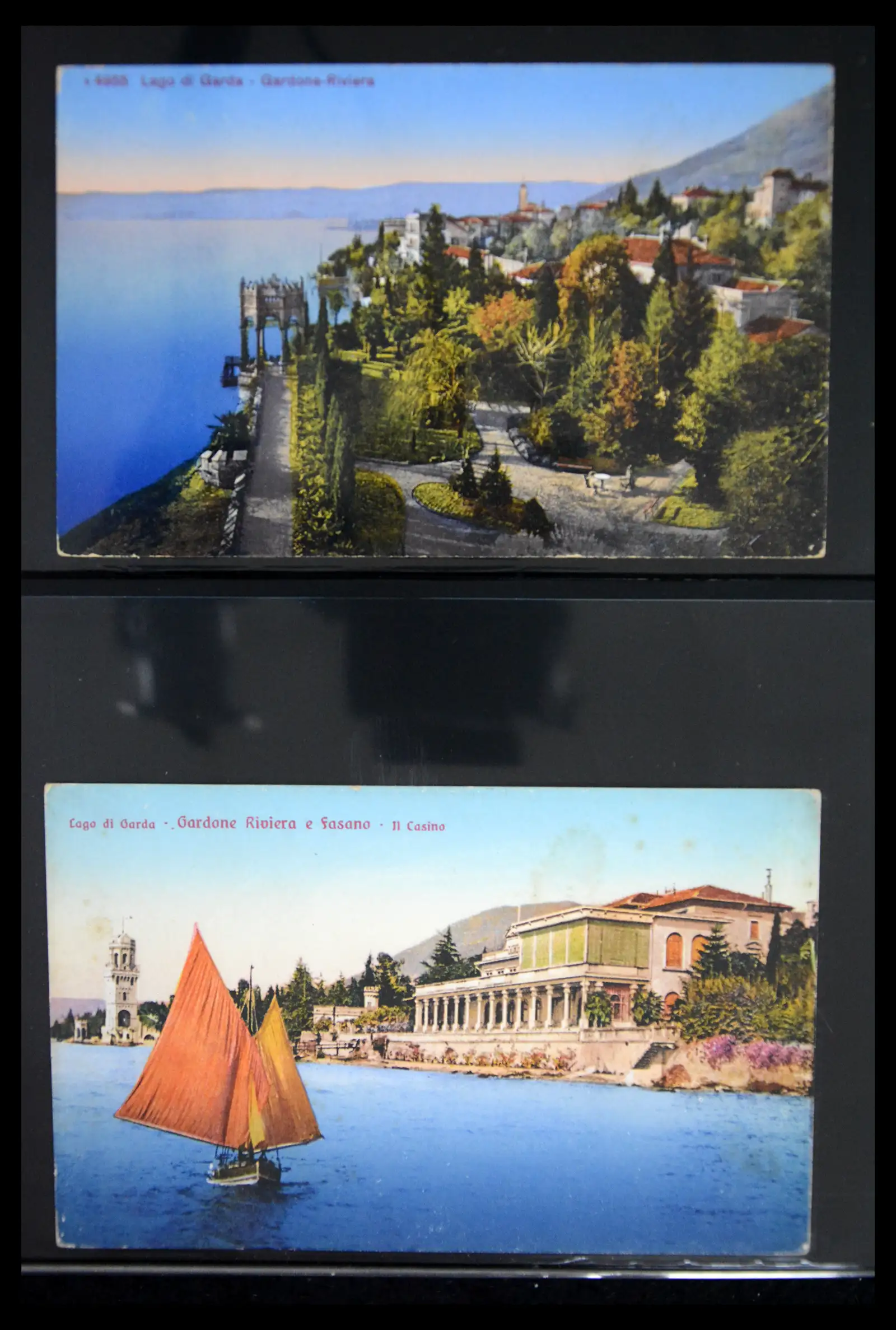 41256 0093 - Stamp collection 41256 Italy postcard collection 1900-1945.