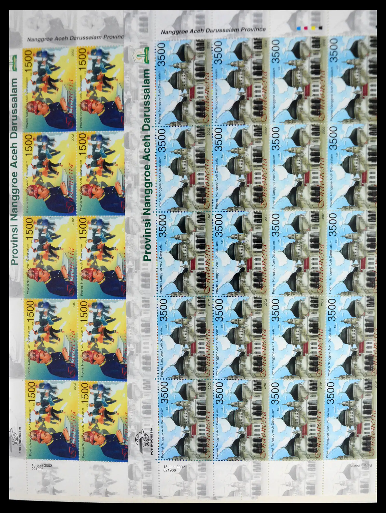 41266 0020 - Stamp collection 41266 Indonesia overcomplete 1950-2019!!