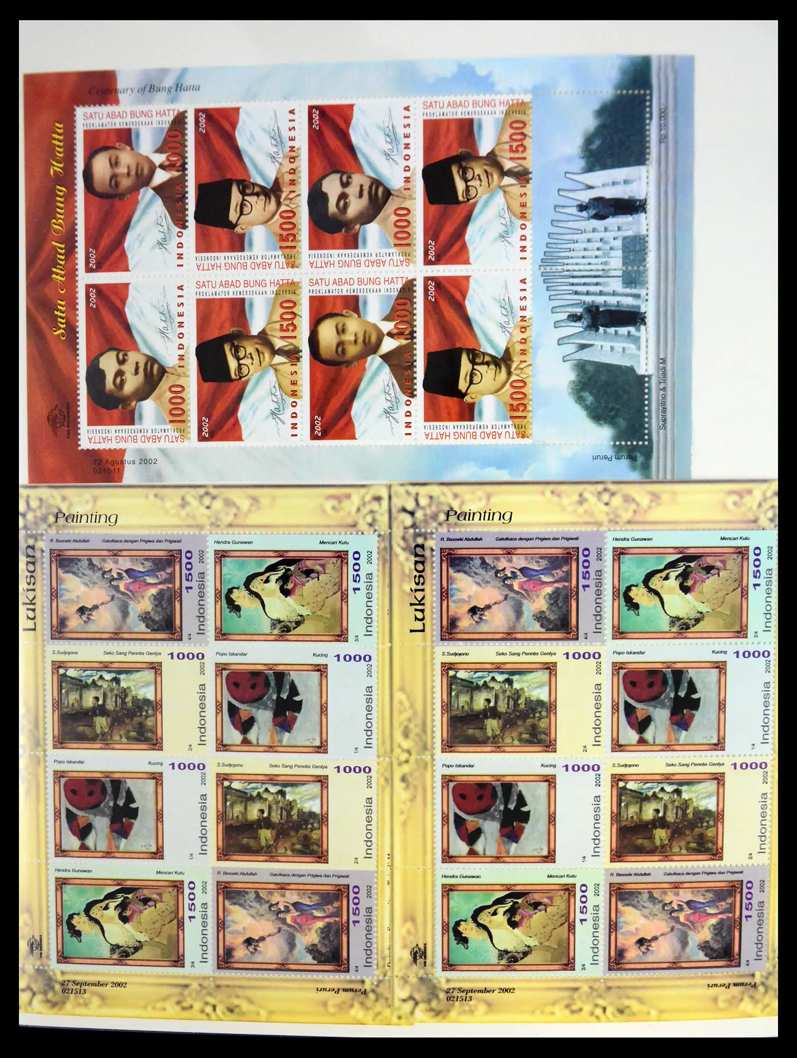 41266 0028 - Stamp collection 41266 Indonesia overcomplete 1950-2019!!