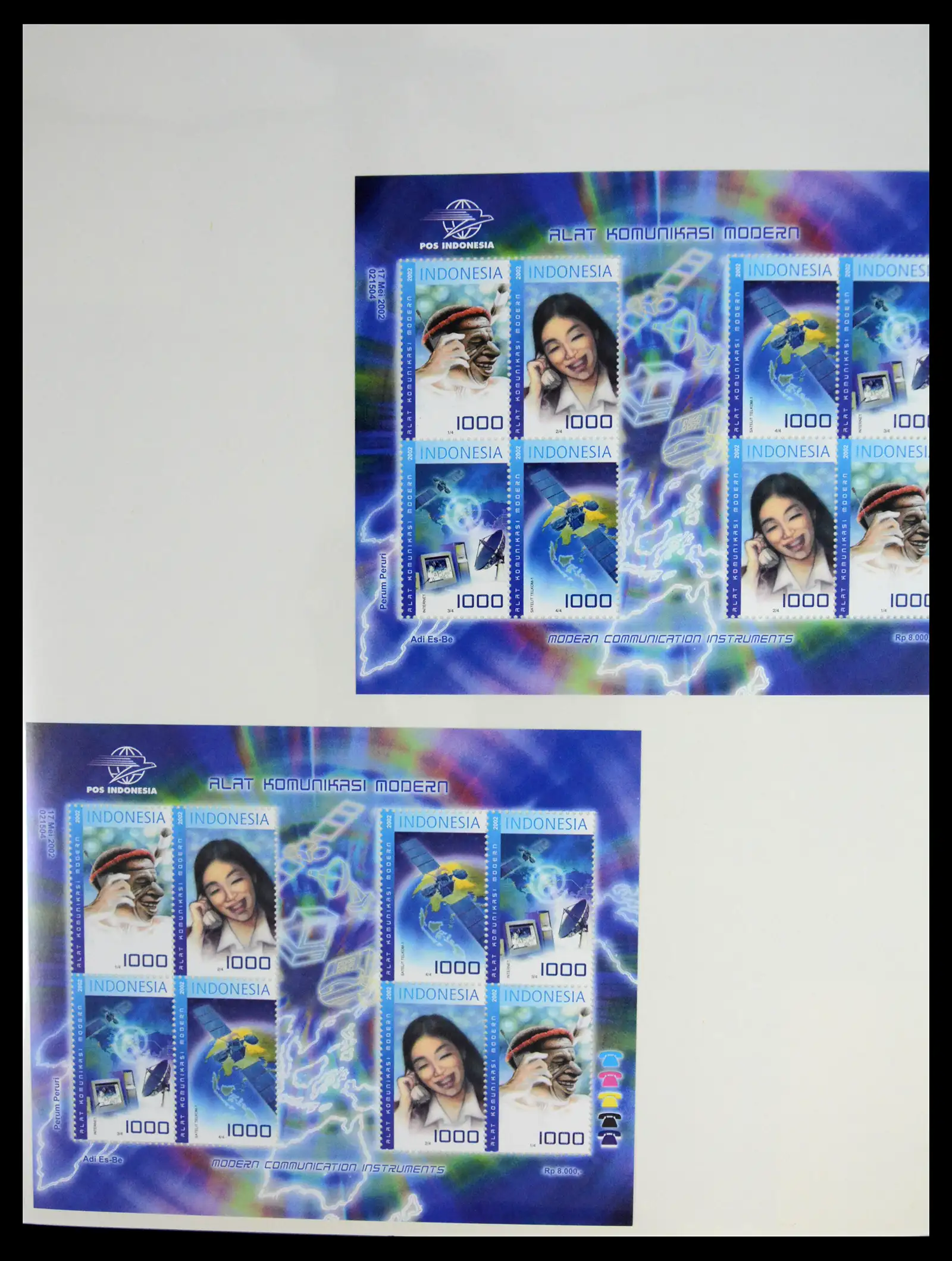 41266 0029 - Stamp collection 41266 Indonesia overcomplete 1950-2019!!